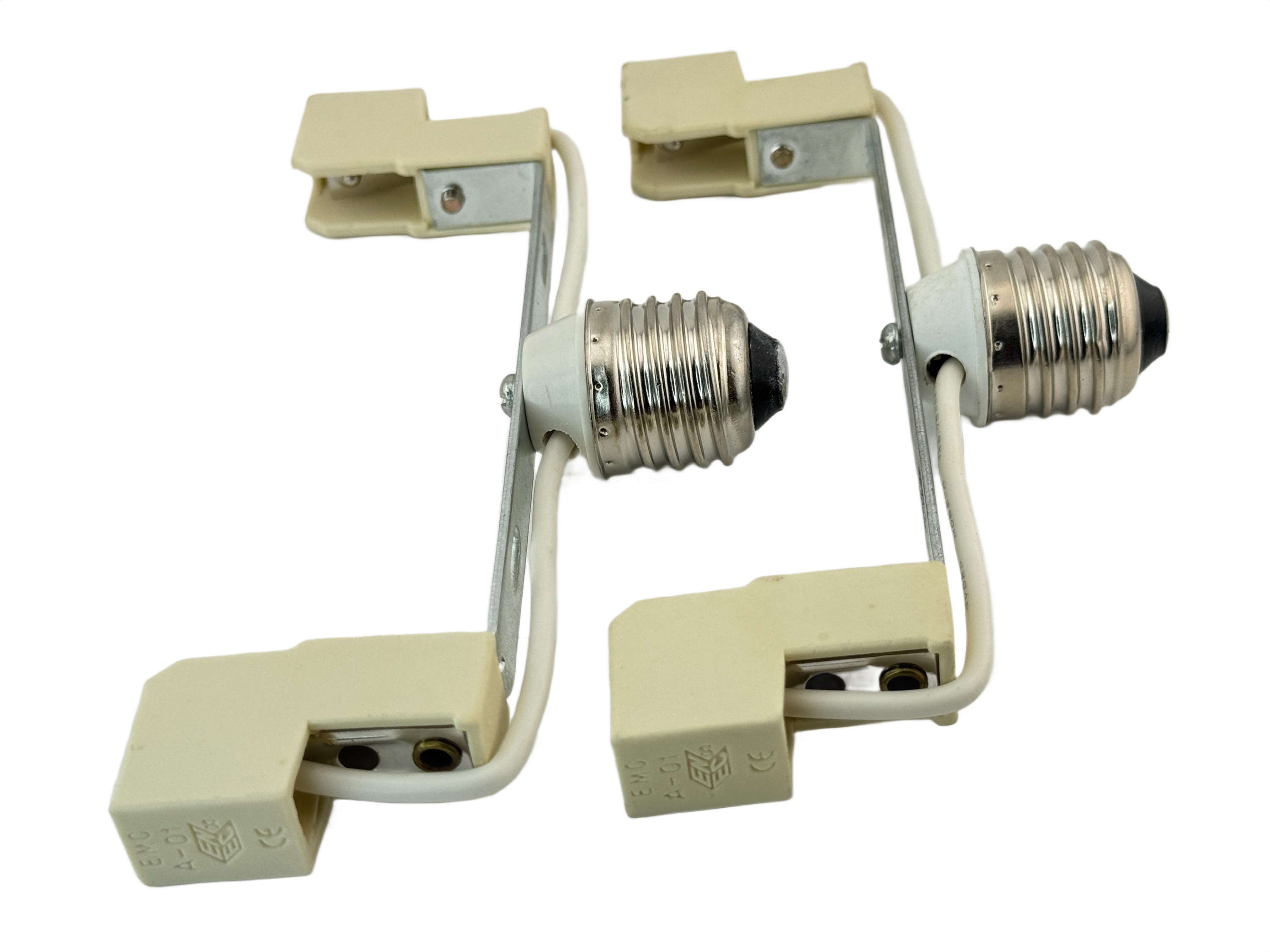 Rebaydo 2pcs E26/E27 to R7S 135mm Female Socket Converter 
