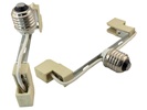 Rebaydo 2pcs E26/E27 to R7S 135mm Female Socket Converter 