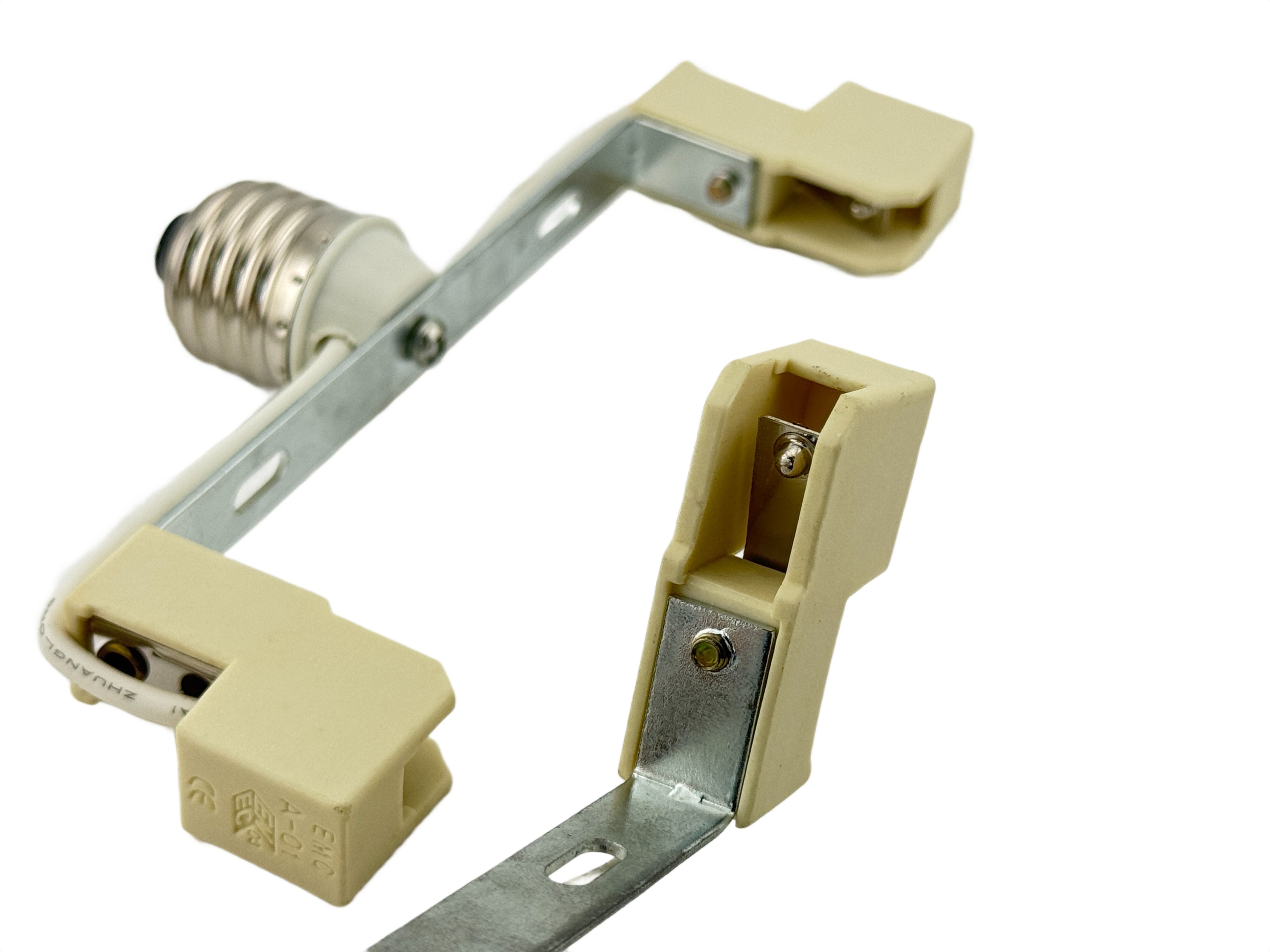 Rebaydo 2pcs E26/E27 to R7S 135mm Female Socket Converter 