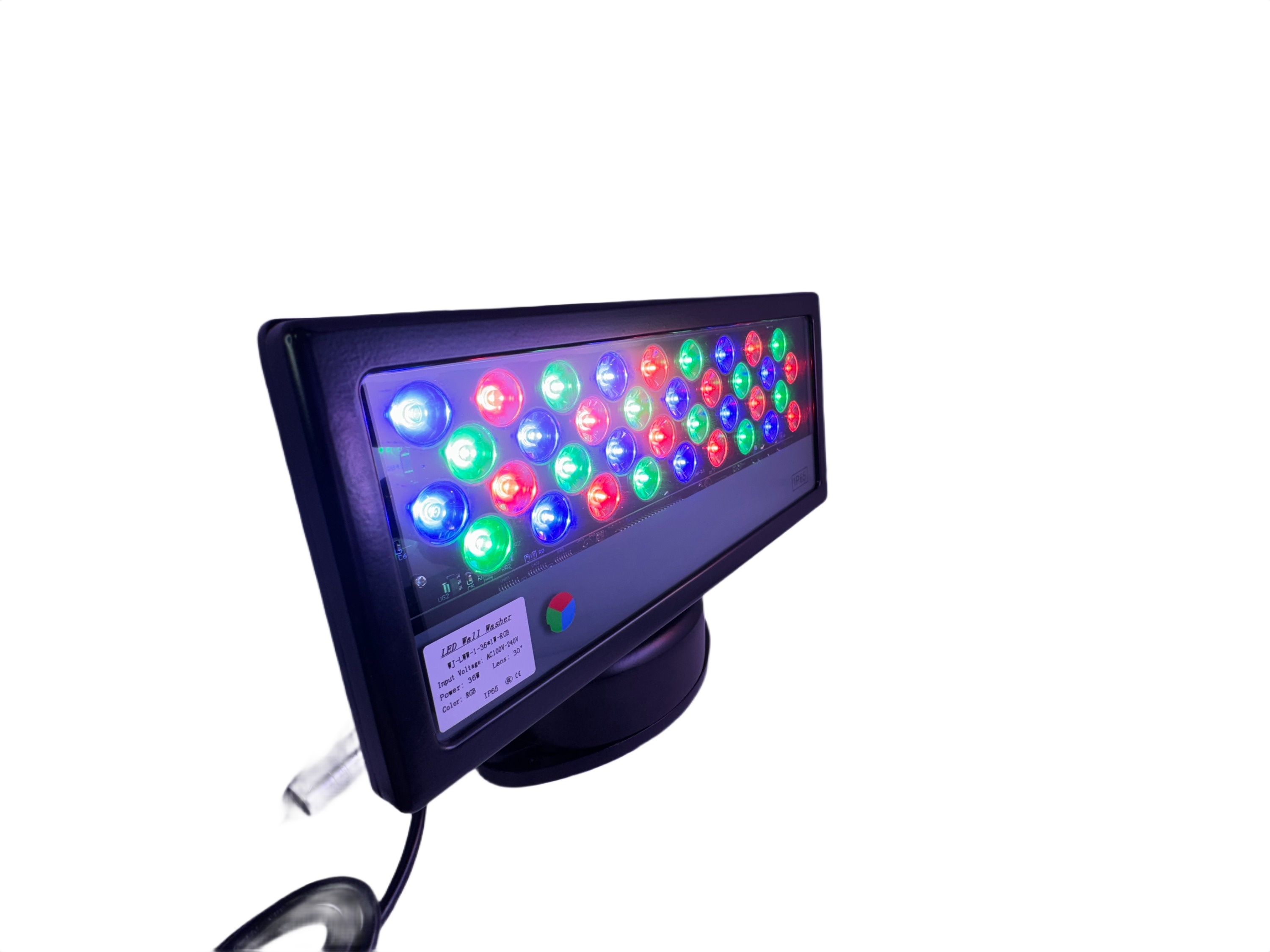 Rebaydo 36 Watt High Power LED Wall Washer DMX 30 Degree IP 65