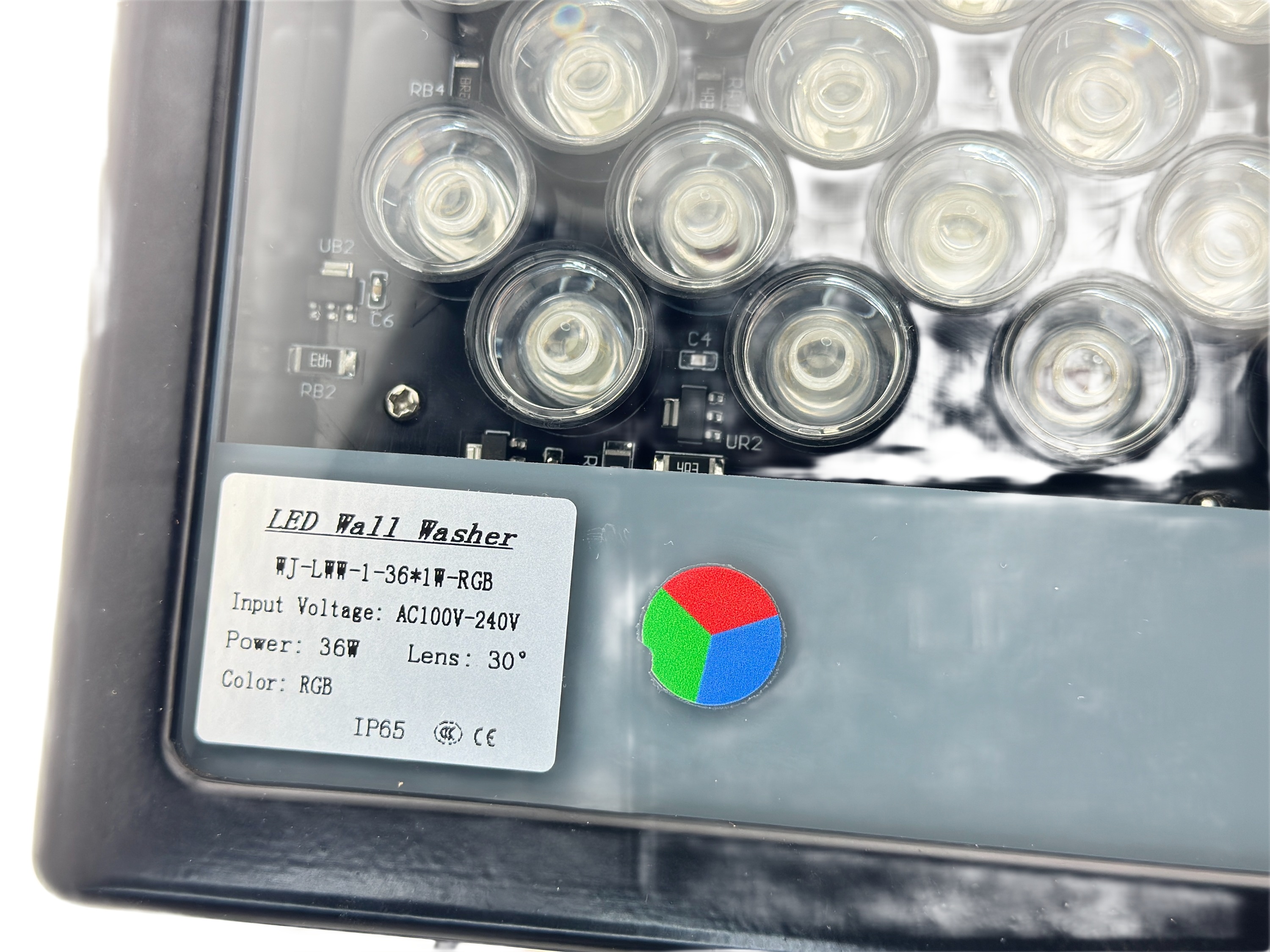 Rebaydo 36 Watt High Power LED Wall Washer DMX 30 Degree IP 65