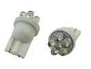 Rebaydo 2pcs T10 Wedge 6 LED 12 Volt DC T3-1/4  Dimmable