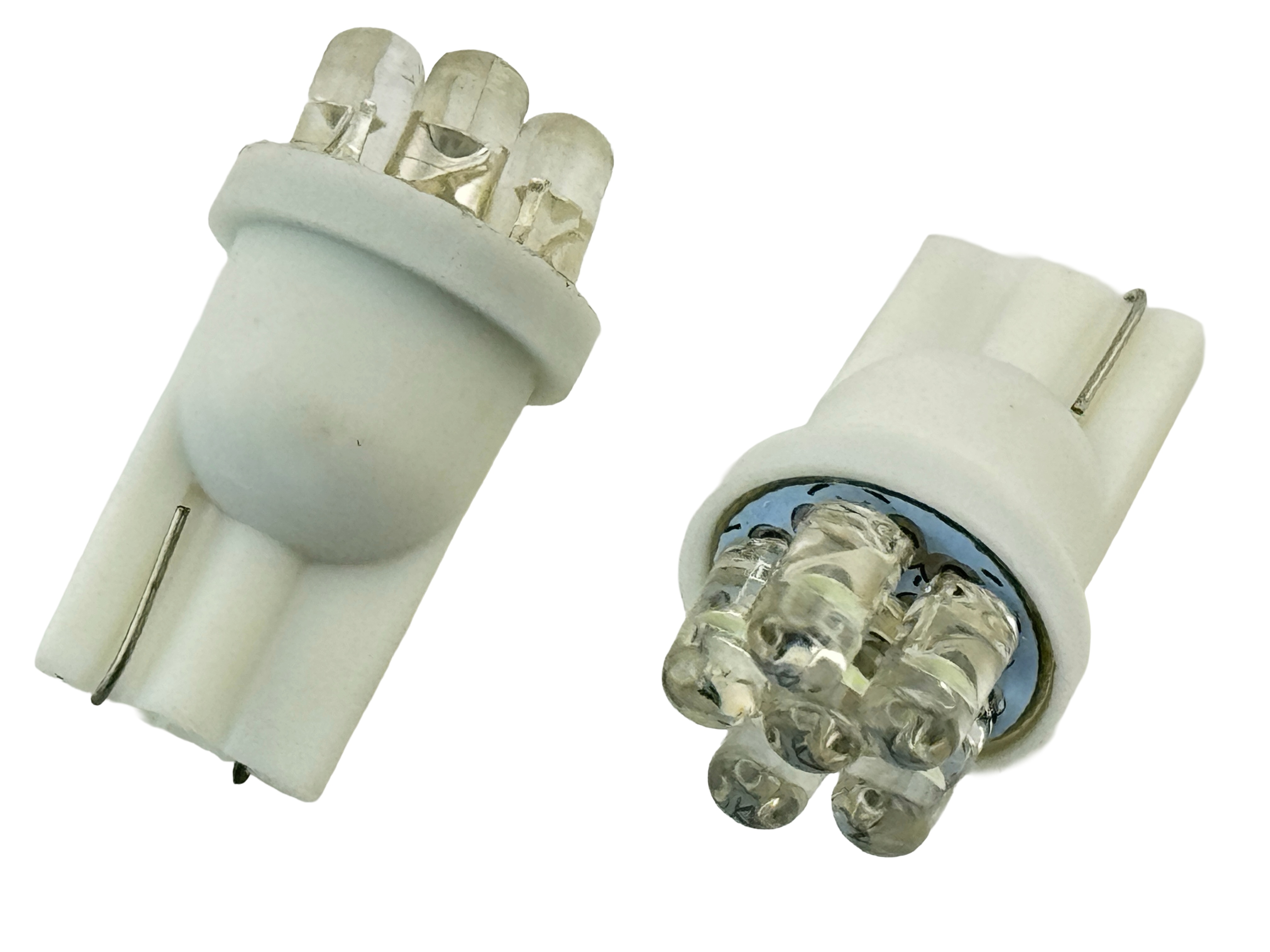 image of a t10 wedge 6 led light bulb