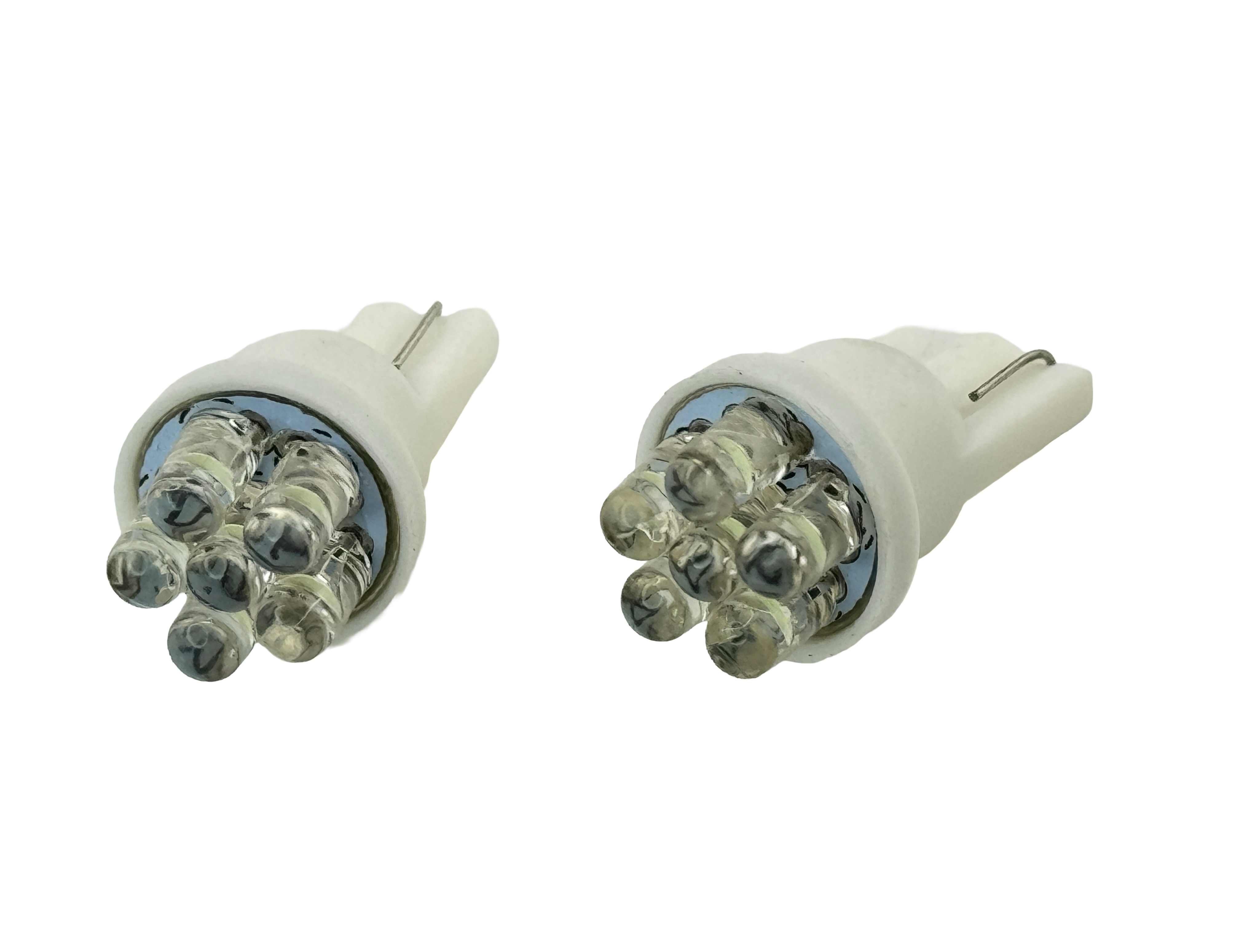 image of a t10 wedge 6 led light bulb