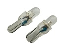 Rebaydo 2pcs T6.5 Wedge 1 LED Round Top 12 Volt