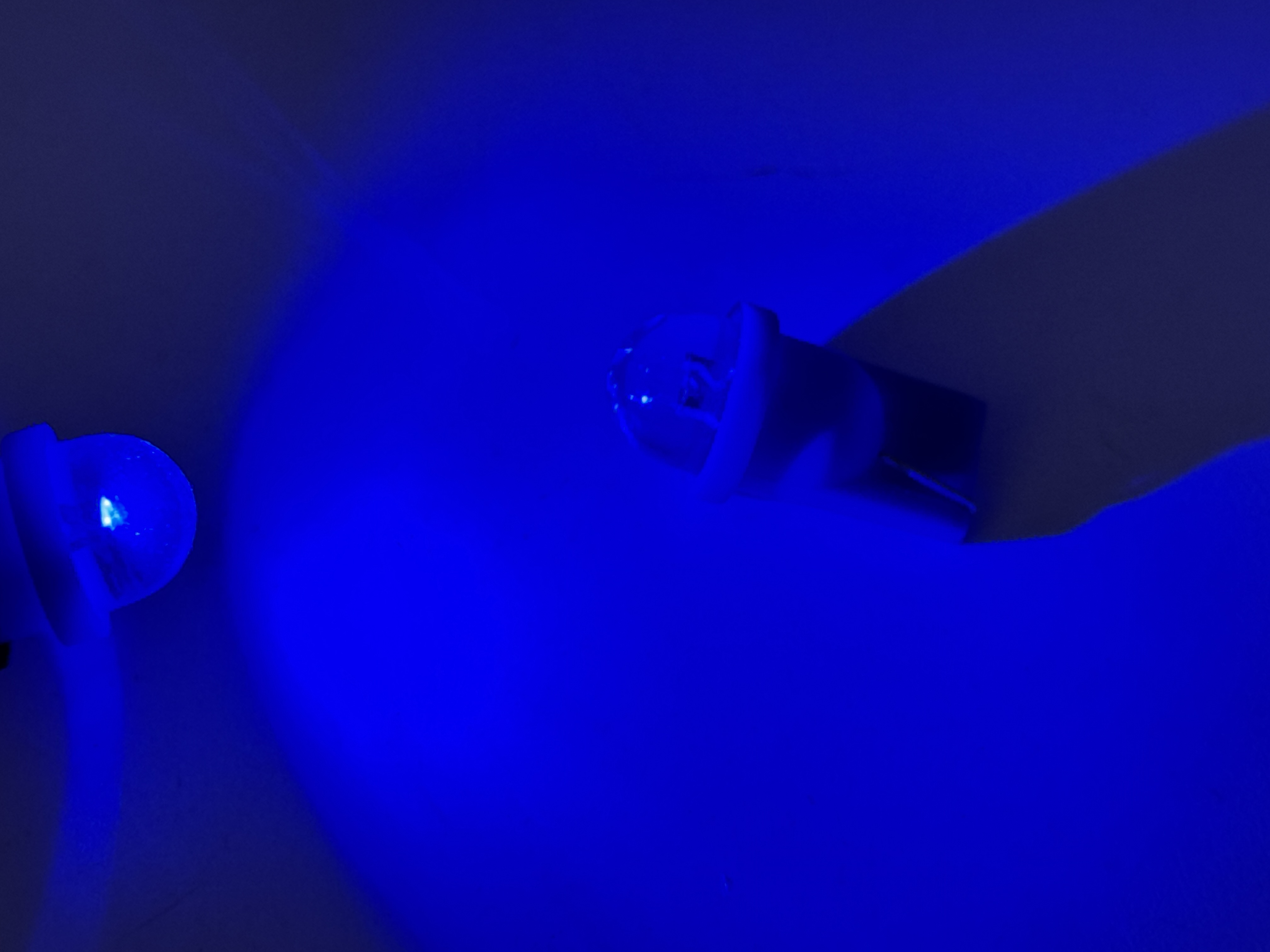 194 Miniature Wedge LED Bulb Short Round product 45556