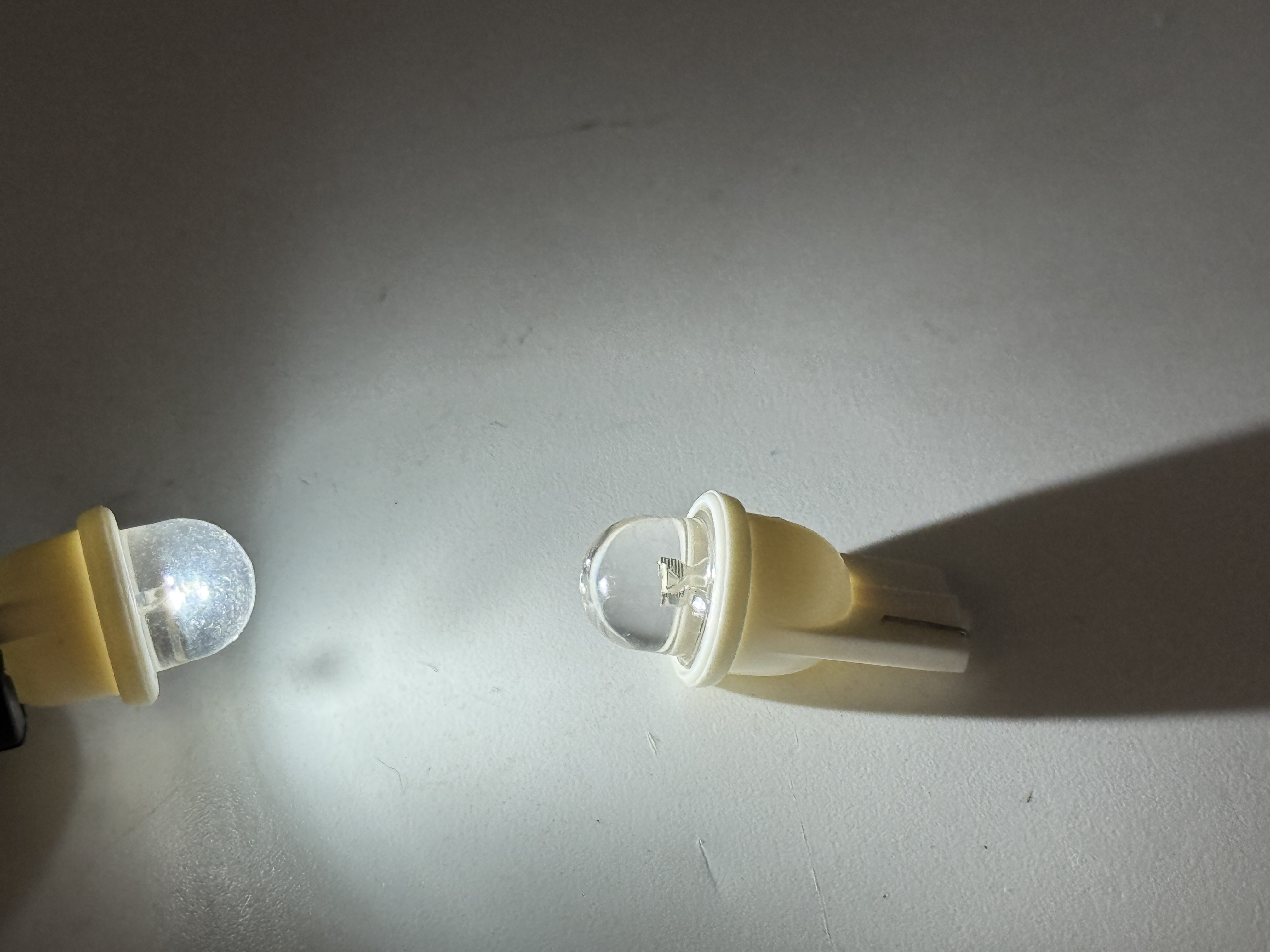 194 Miniature Wedge LED Bulb Short Round product 45556