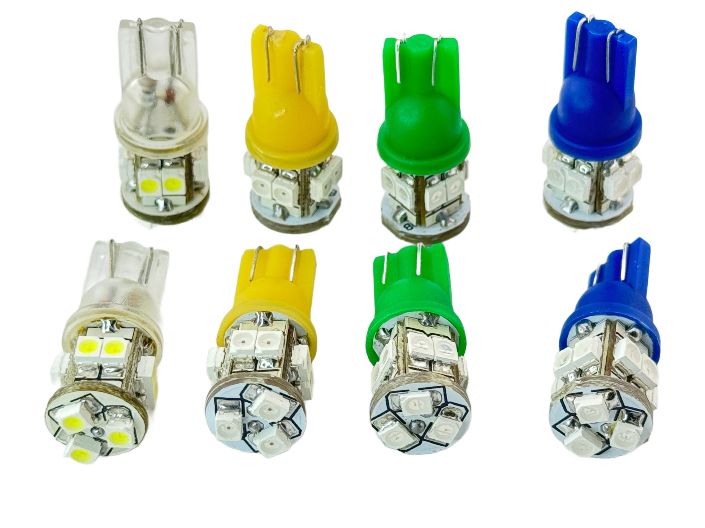 Rebaydo 2pcs T10 Wedge 11 SMD Ultra Bright Bulb 12VDC