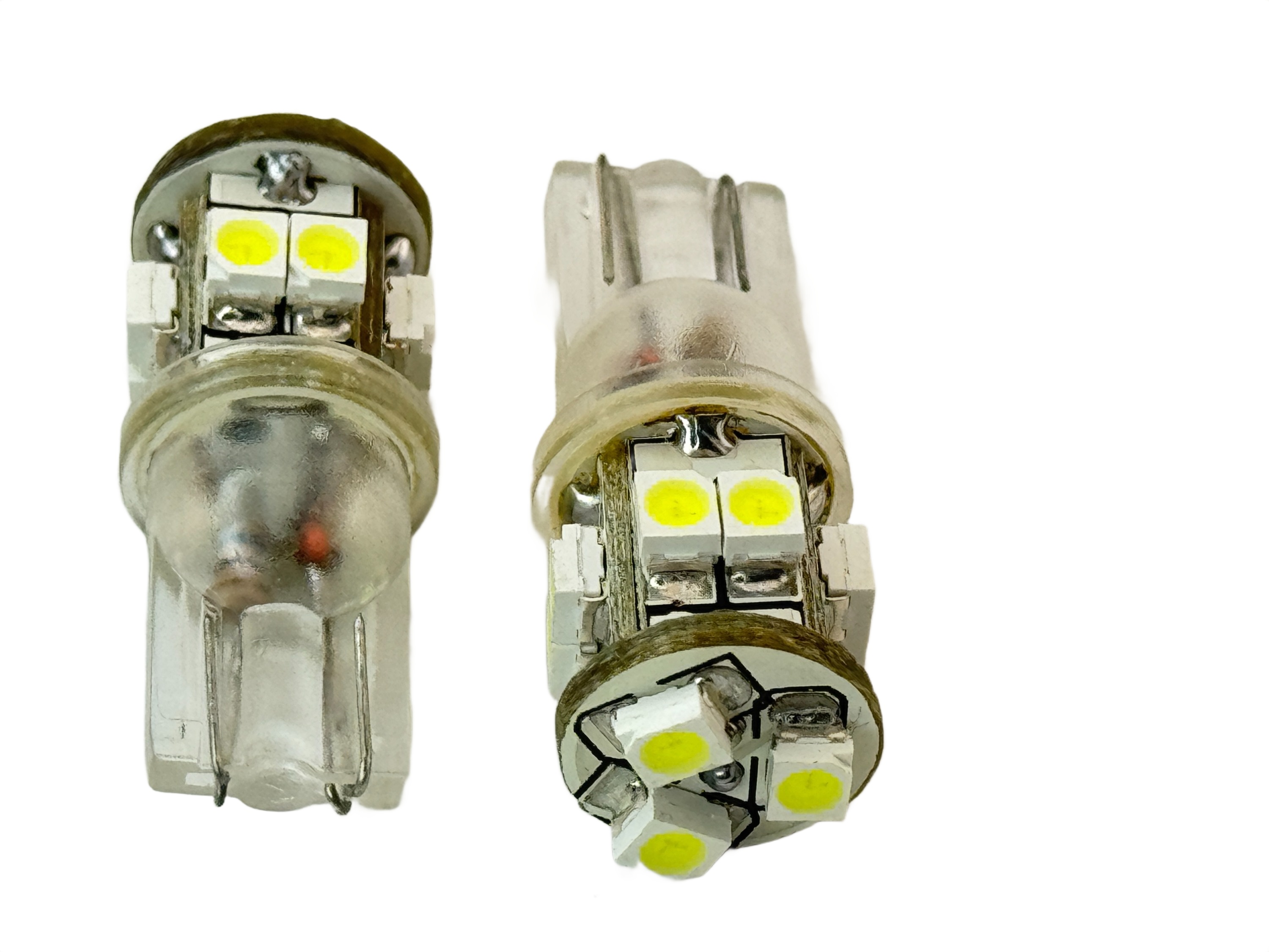 Rebaydo 2pcs T10 Wedge 11 SMD Ultra Bright Bulb 12VDC