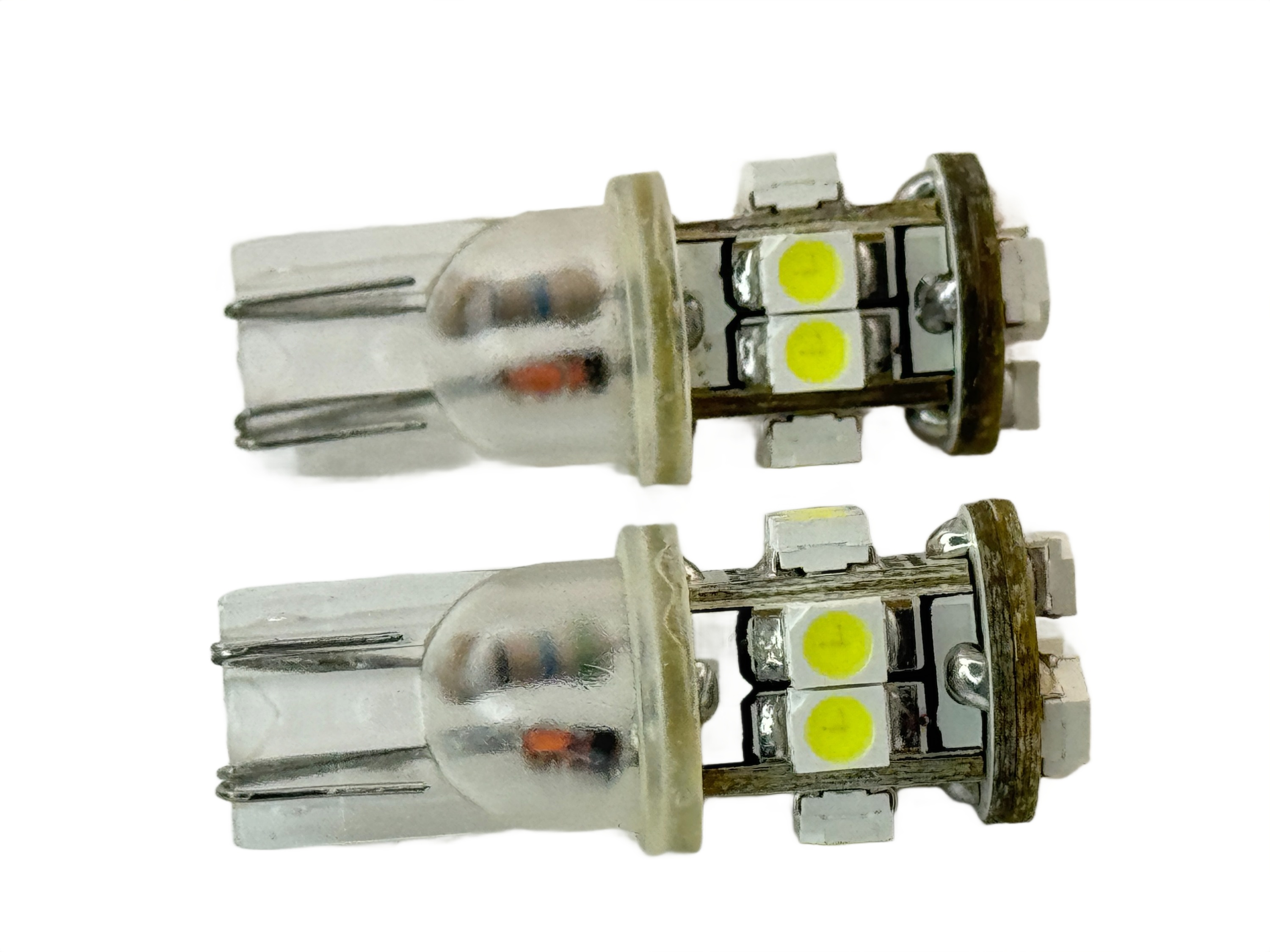 Rebaydo 2pcs T10 Wedge 11 SMD Ultra Bright Bulb 12VDC