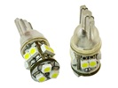 Rebaydo 2pcs T10 Wedge 11 SMD Ultra Bright Bulb 12VDC