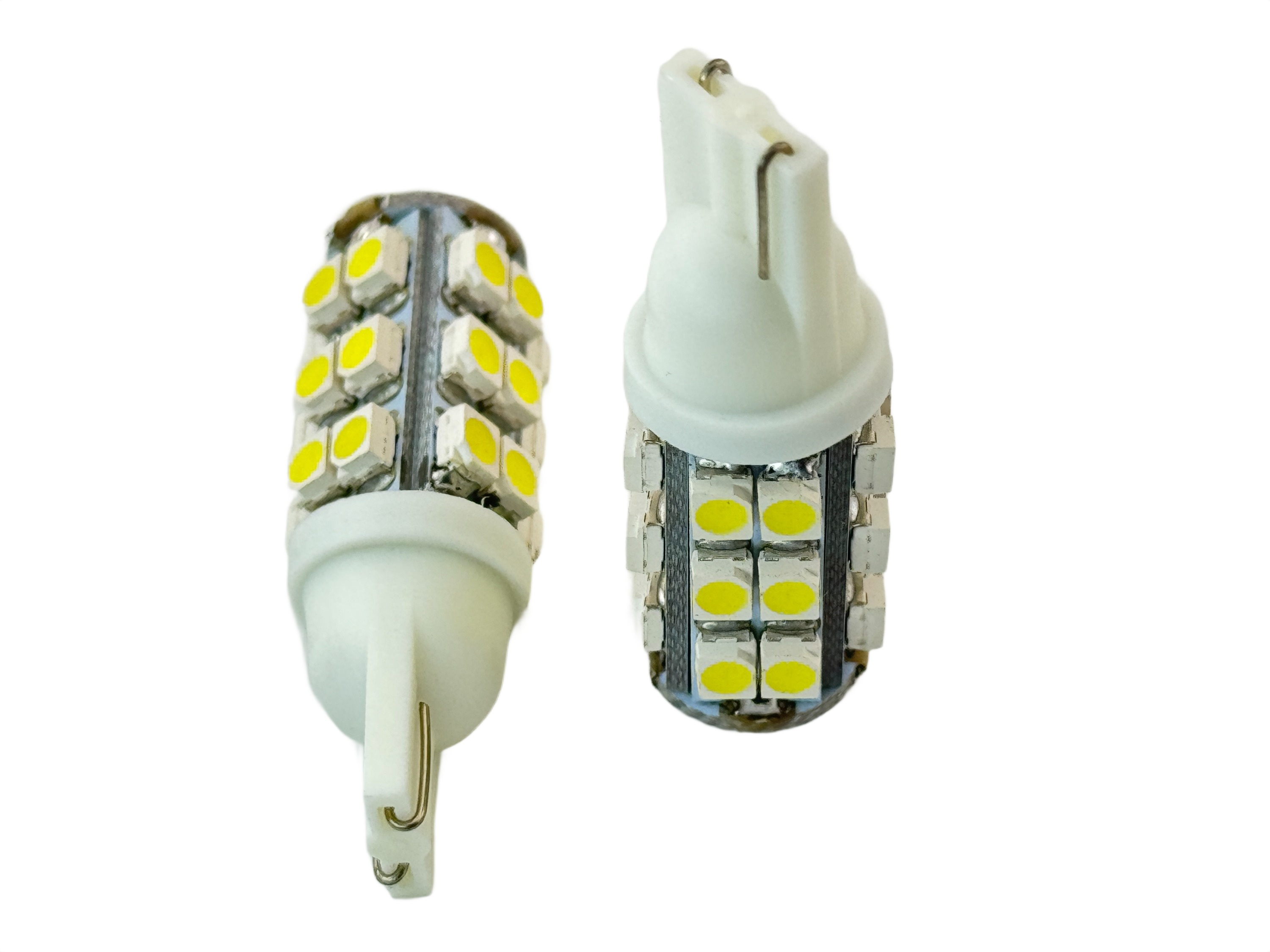 Rebaydo 2pcs T10 Wedge 25 3528 SMD LED Bulb 12 VDC