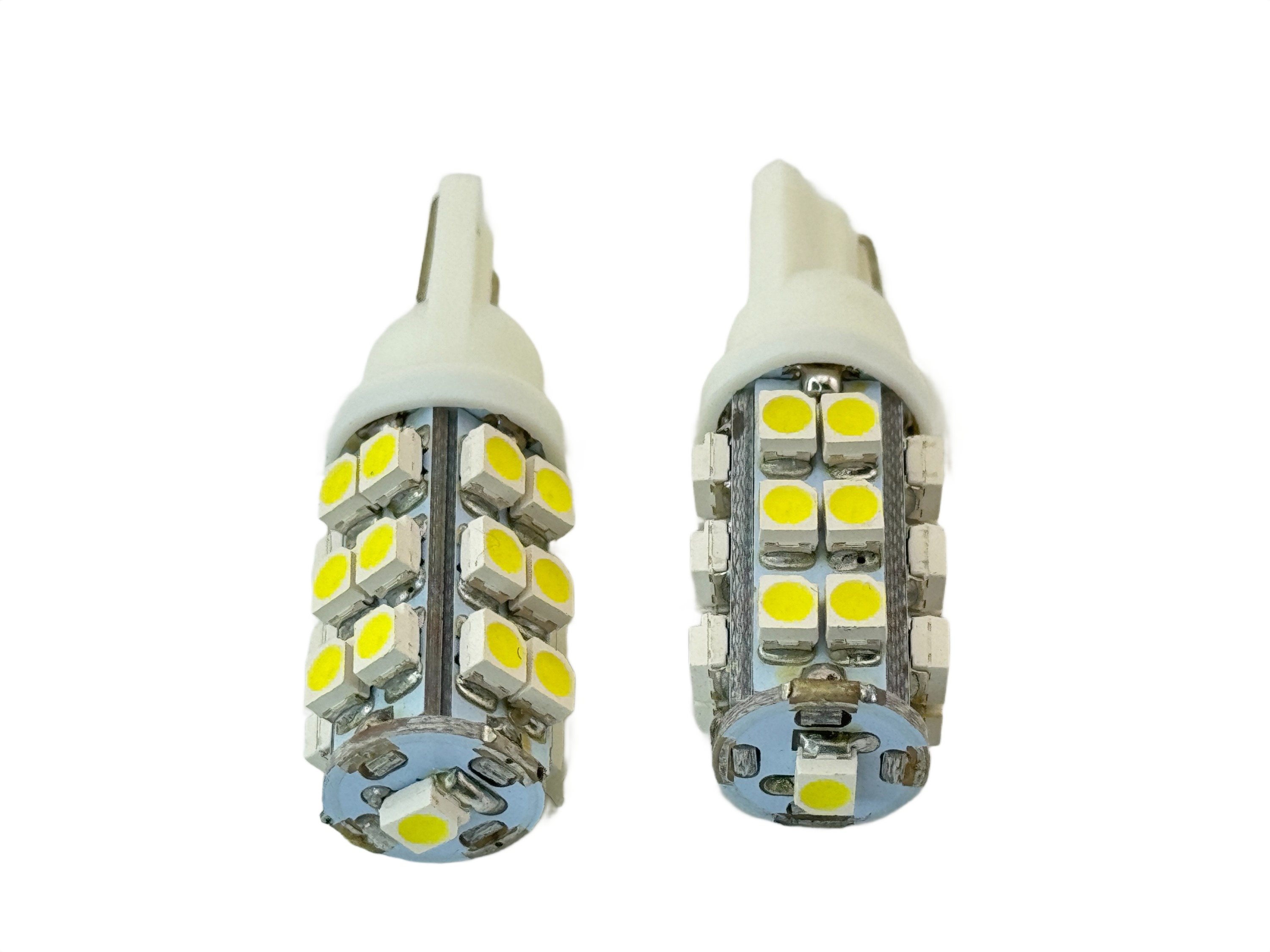 Rebaydo 2pcs T10 Wedge 25 3528 SMD LED Bulb 12 VDC