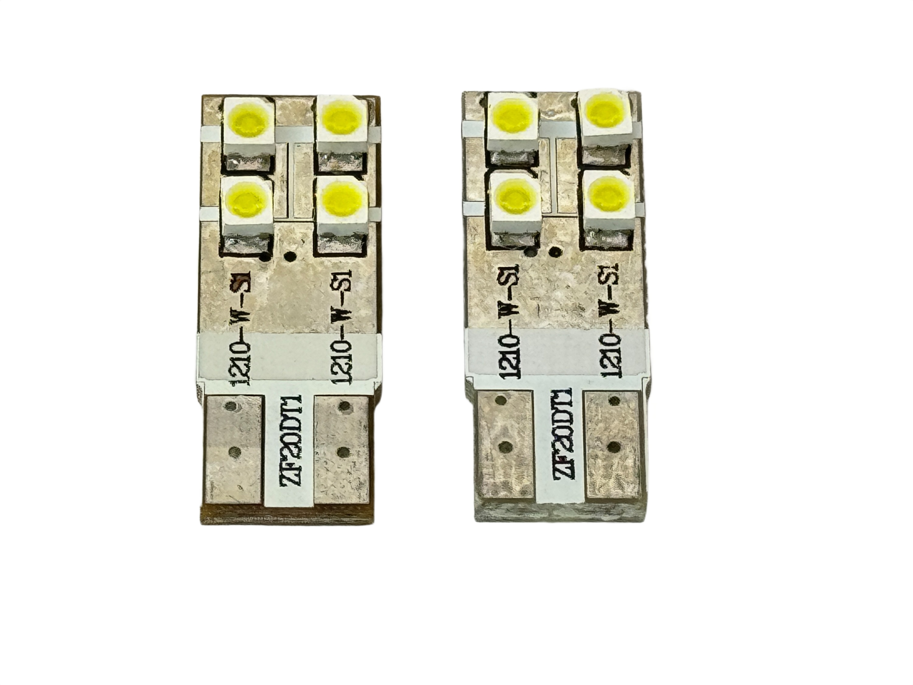 Rebaydo 2pcs T10 Wedge 4 Ultra Bright SMD Side Firing 12 Volt AC/DC