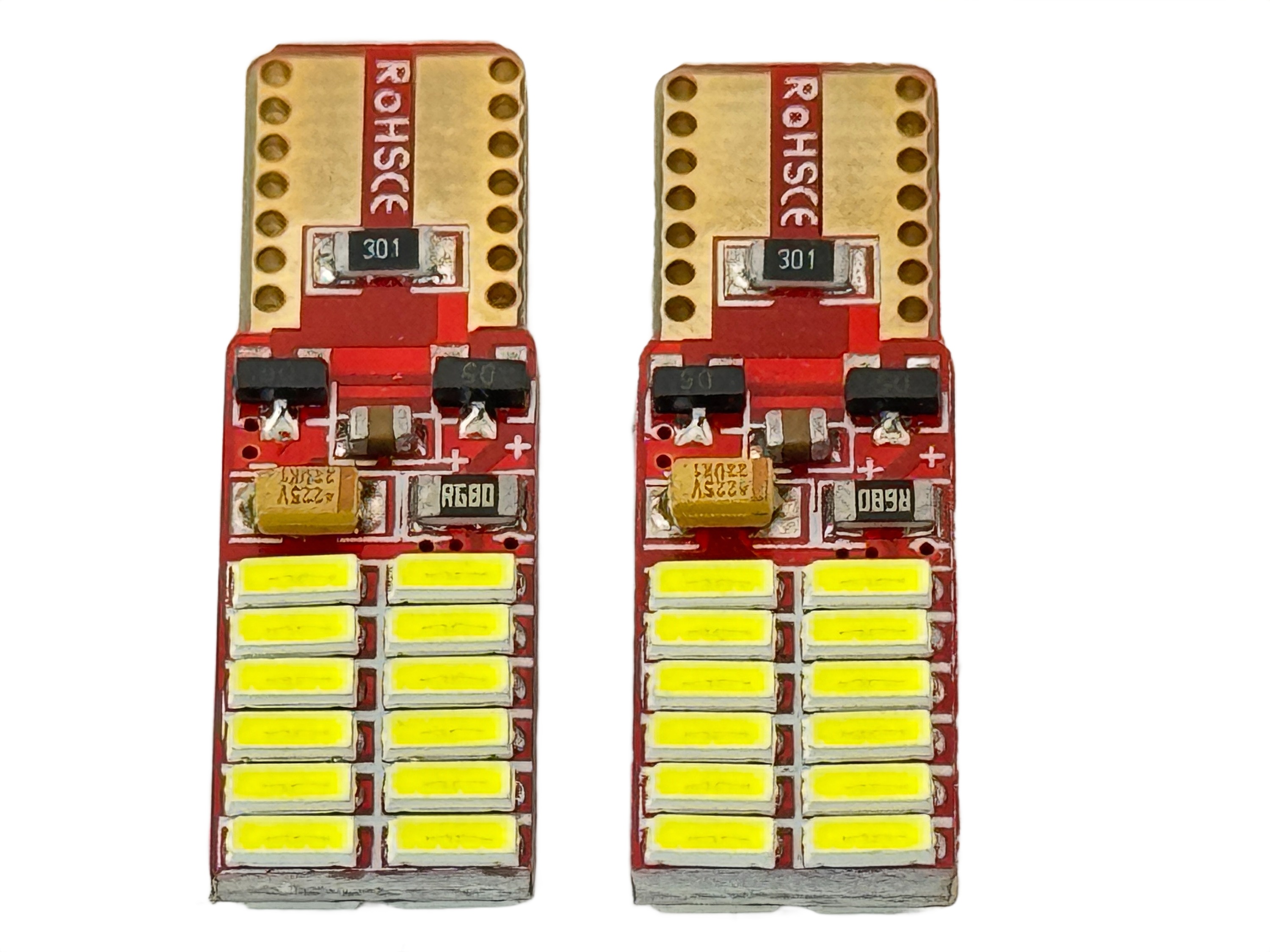 T10 Wedge CAN Bus 24 LED 4014 12 Volt AC/ DC T3 1/4 product68234