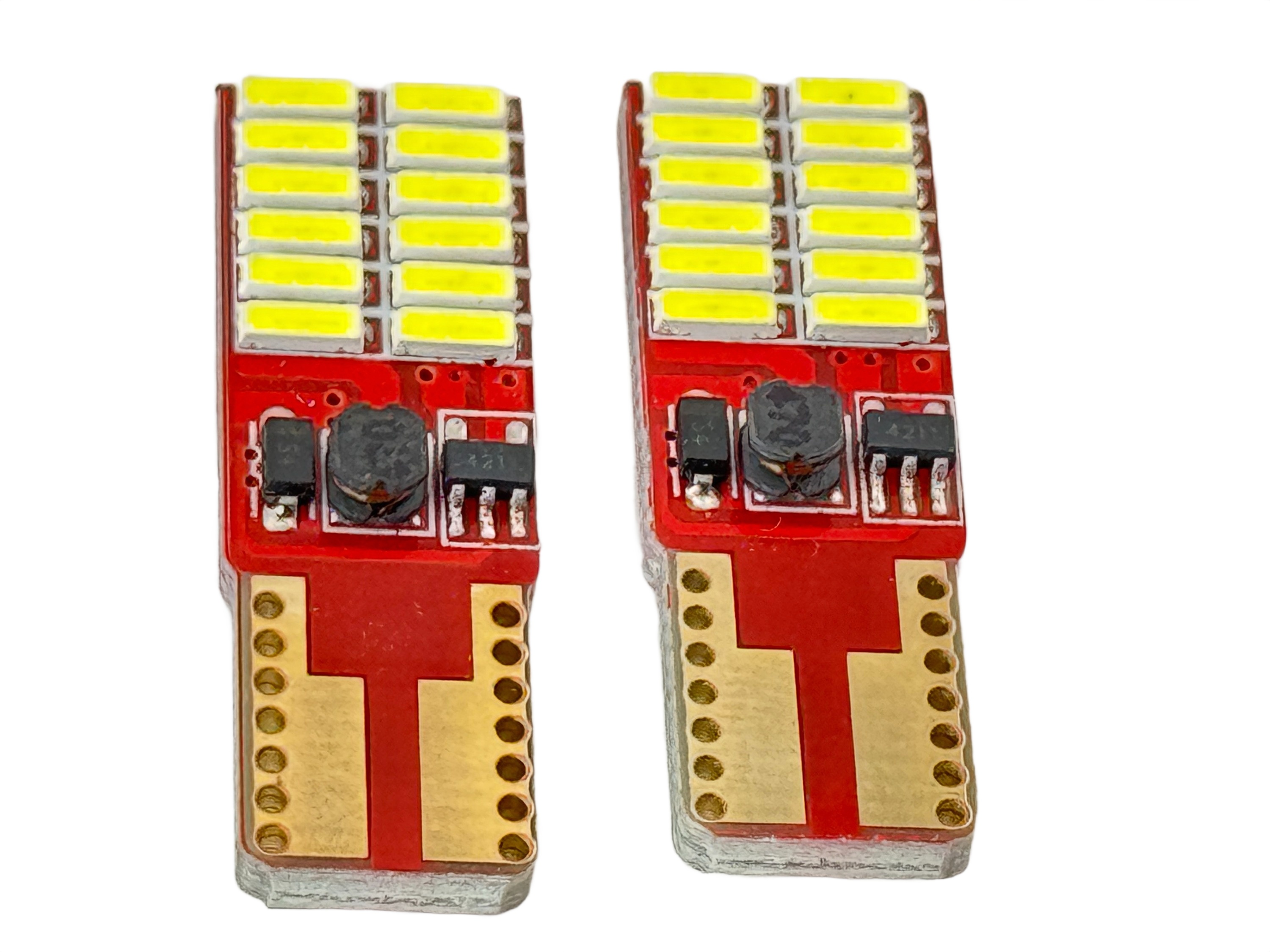 T10 Wedge CAN Bus 24 LED 4014 12 Volt AC/ DC T3 1/4 product68234