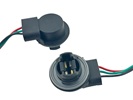 Rebaydo 2pcs T25 3157 Wedge Socket with 11.5 Inch 3 Wire Harness