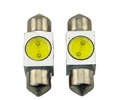 Rebaydo 2pcs Festoon 1 Watt Hi Power LED 1 1/4 Inches or 31mm