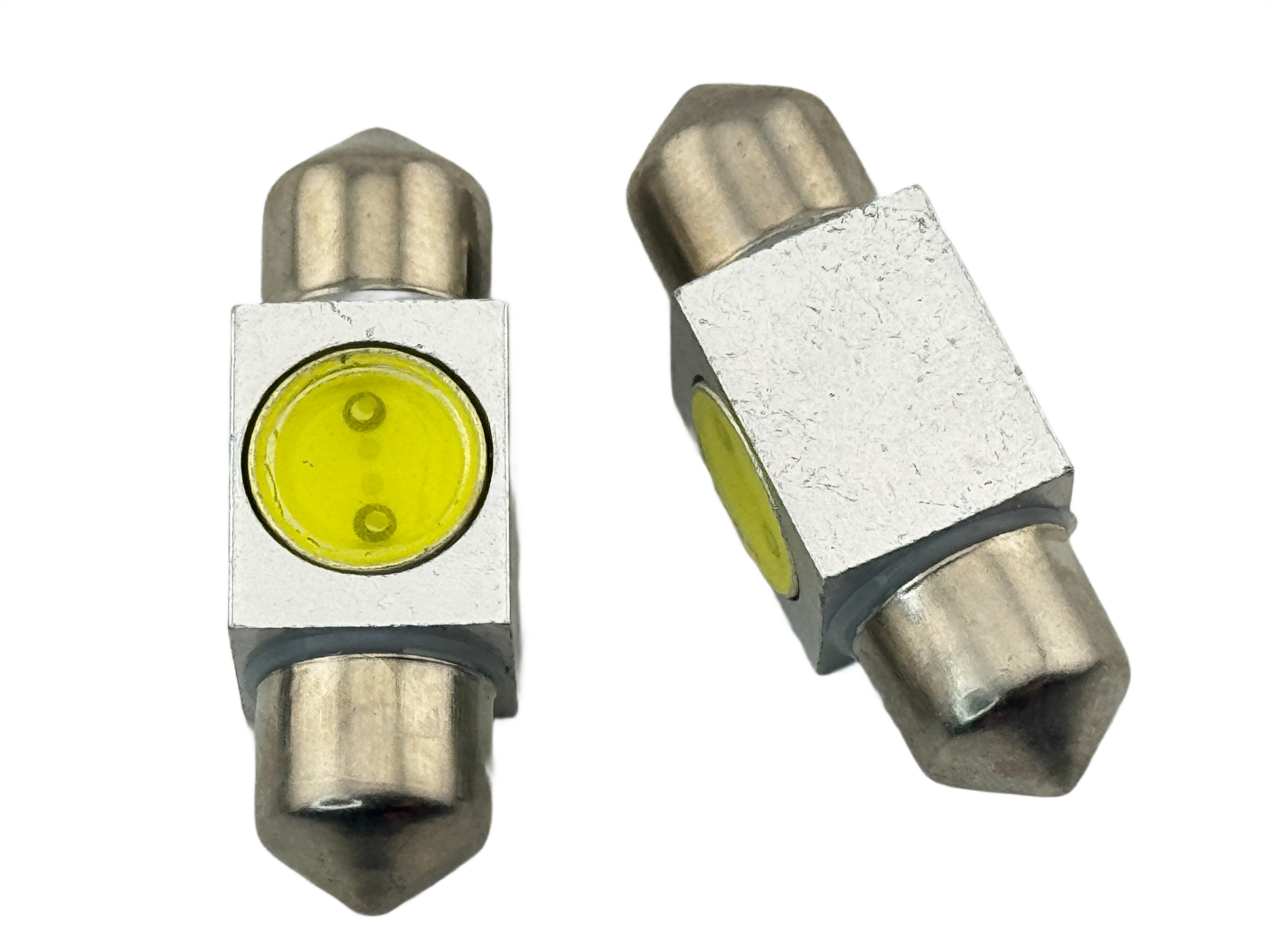 Rebaydo 2pcs Festoon 1 Watt Hi Power LED 1 1/4 Inches or 31mm