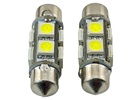 Rebaydo 2pcs LED Festoon 12 VDC 360 Degree 1-1/2