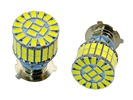 Rebaydo 2pcs P15D-25-3 LED Headlight Dual Filament 12 Volt  60 SMD	