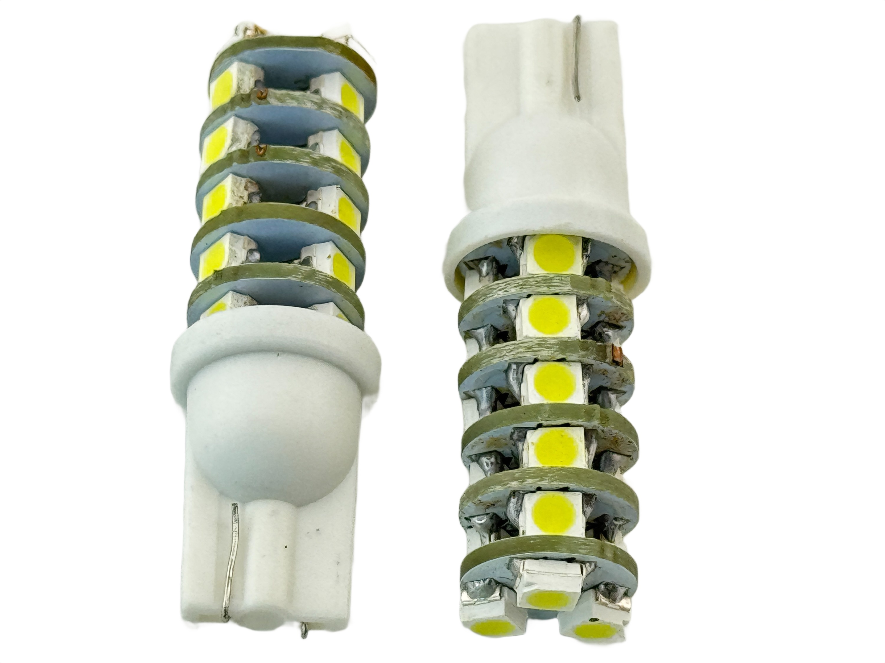 Rebaydo 2pcs 18 1210 SMT T10 Wedge LED Light Bulb