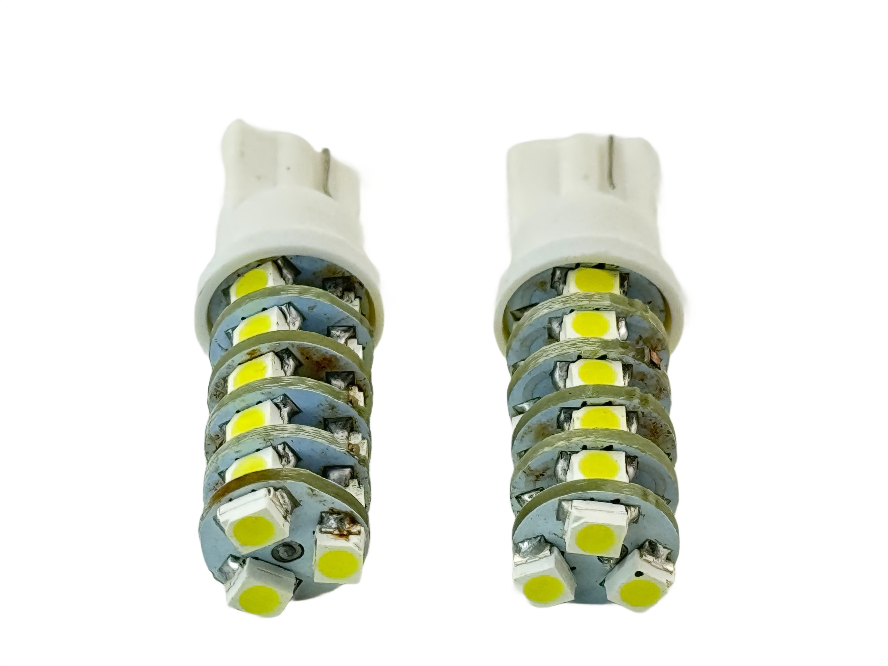 Rebaydo 2pcs 18 1210 SMT T10 Wedge LED Light Bulb