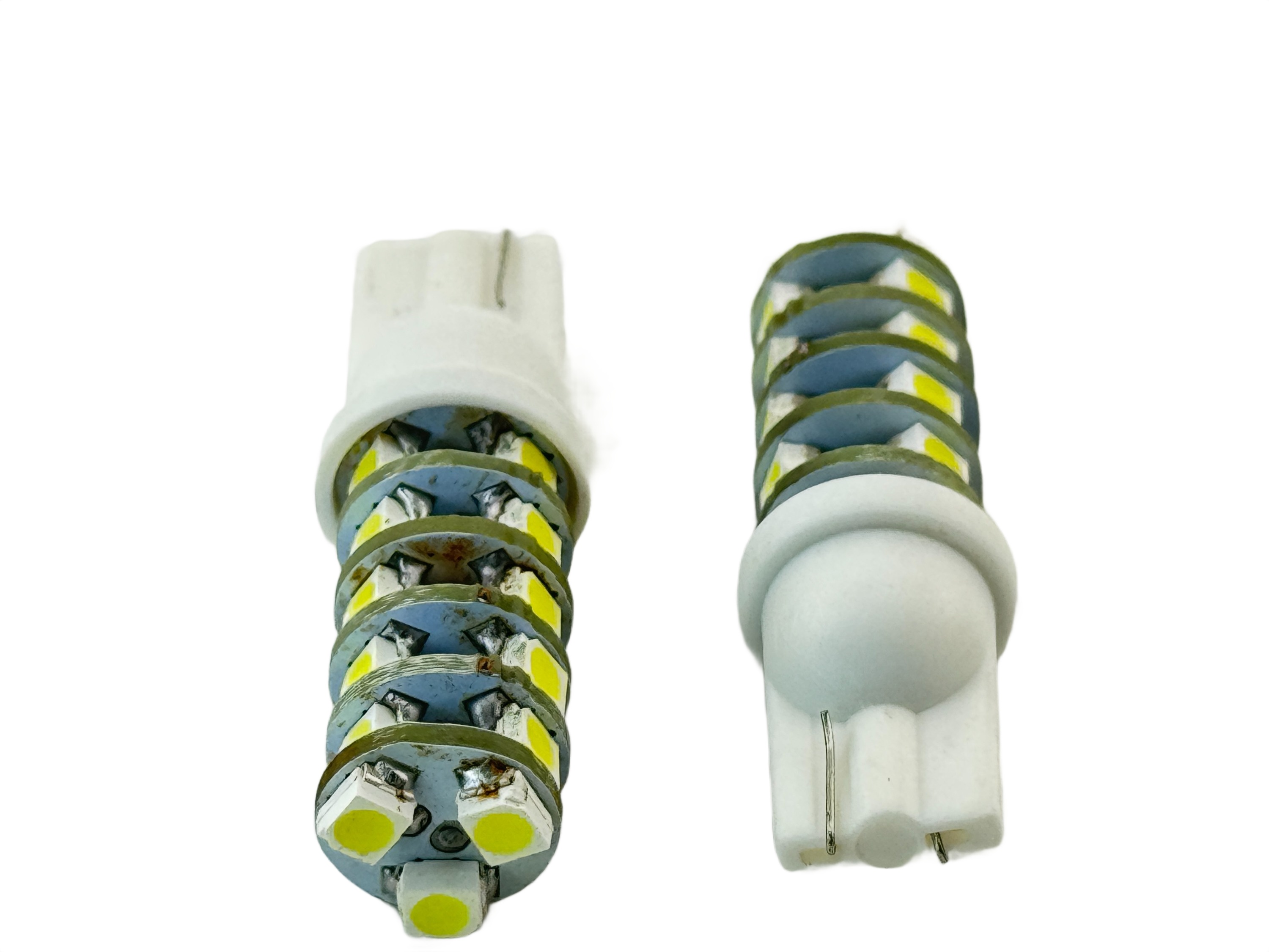Rebaydo 2pcs 18 1210 SMT T10 Wedge LED Light Bulb