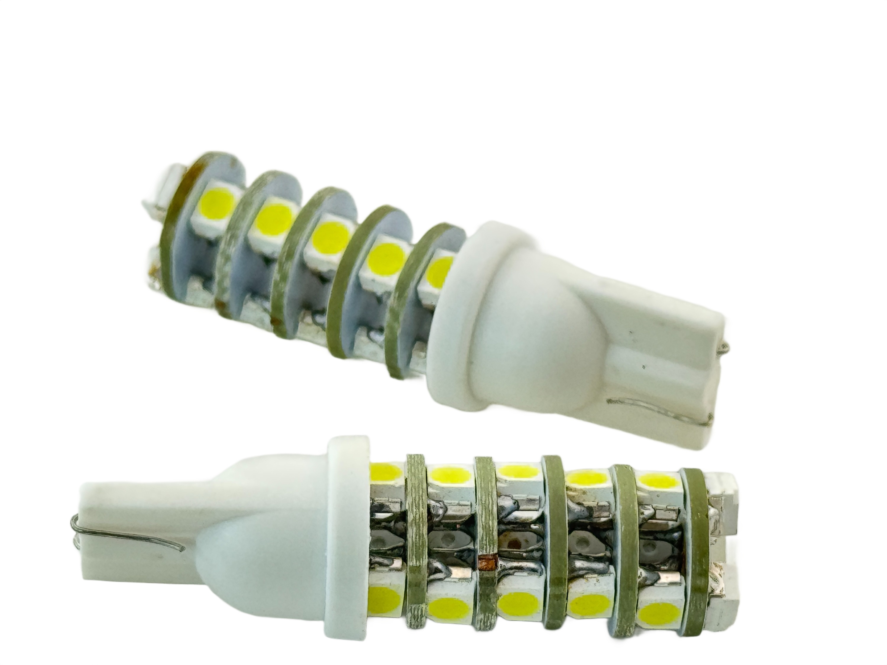 Rebaydo 2pcs 18 1210 SMT T10 Wedge LED Light Bulb