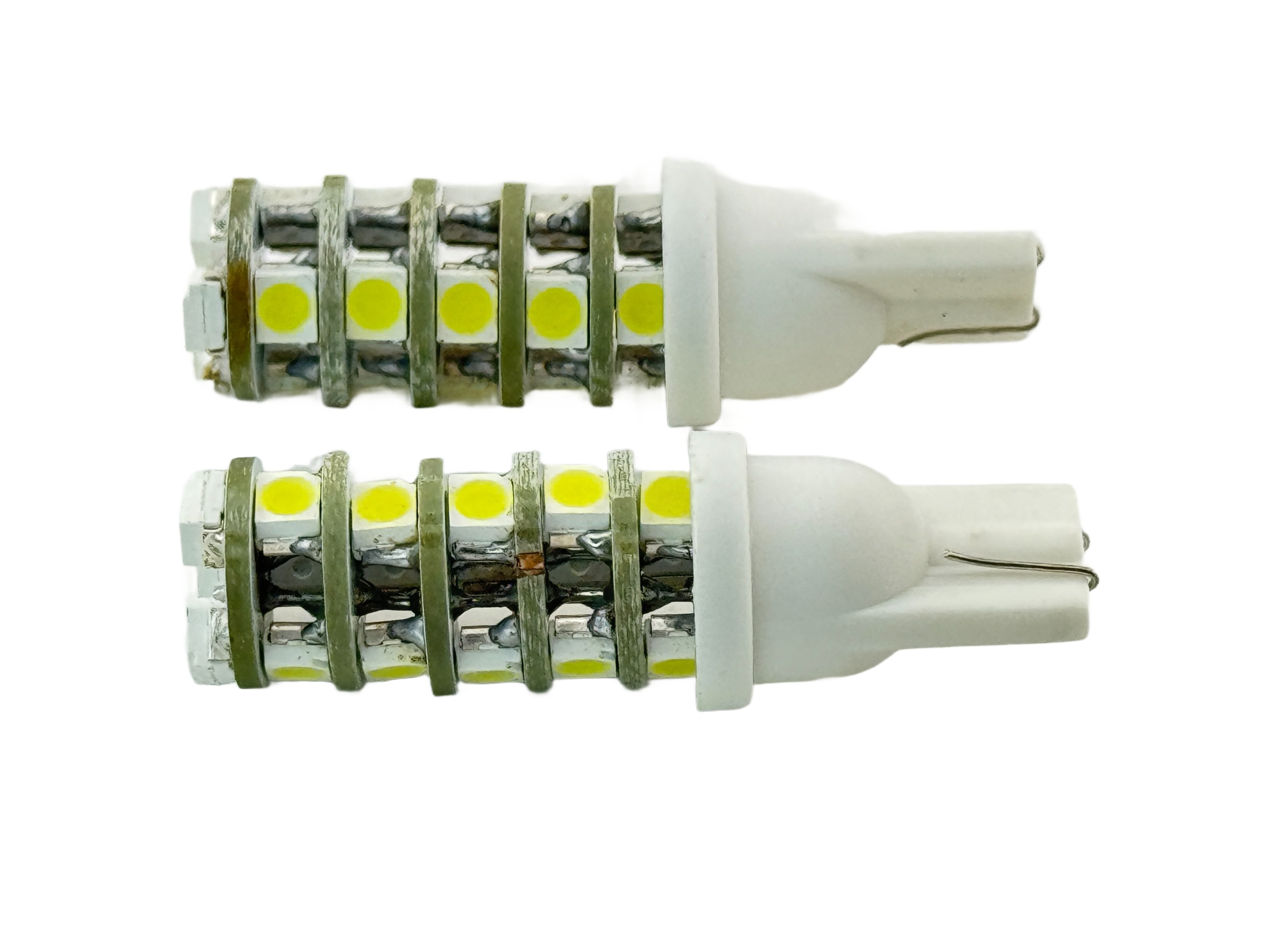 Rebaydo 2pcs 18 1210 SMT T10 Wedge LED Light Bulb