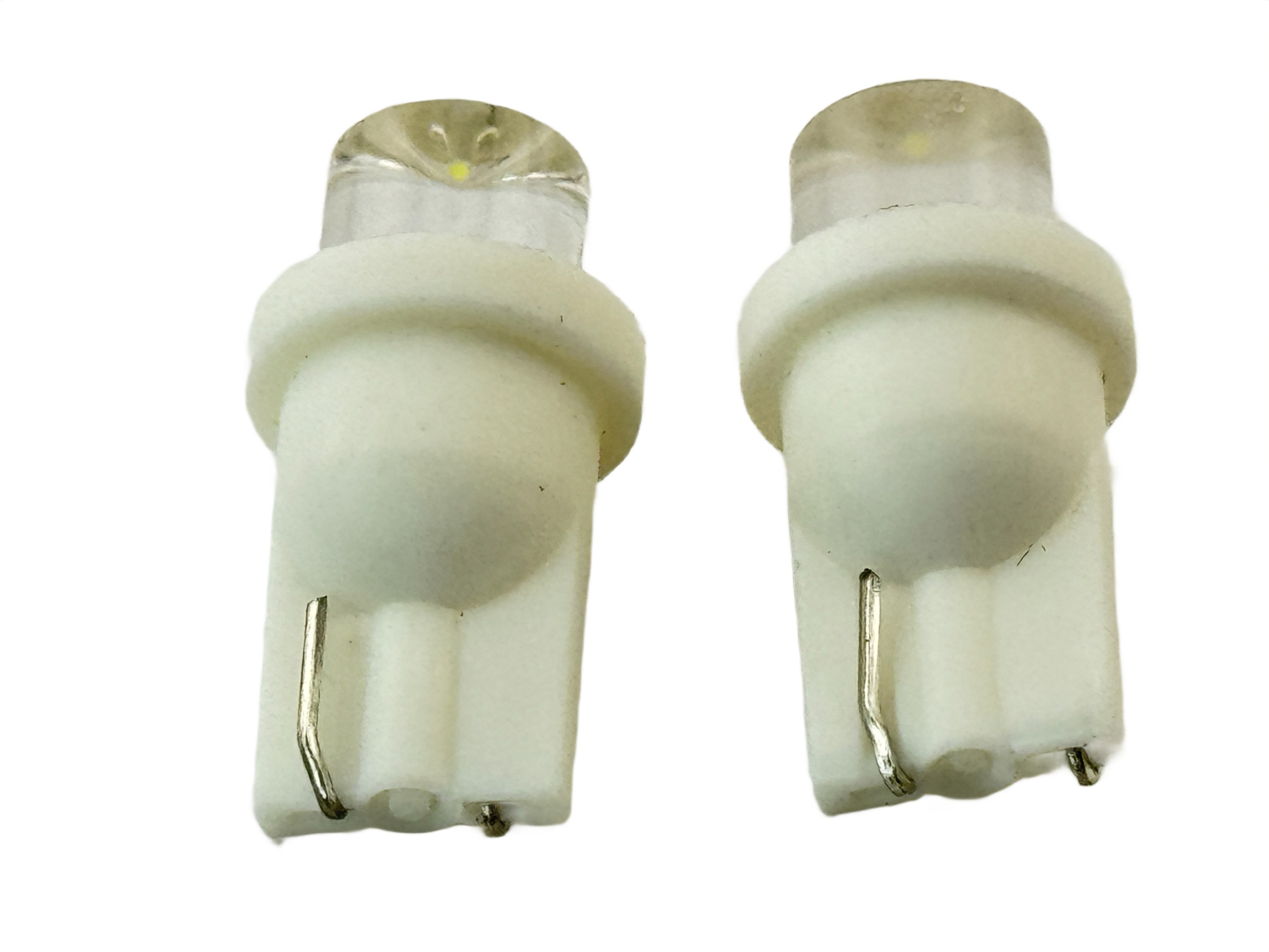 Rebaydo 2pcs T10 Wedge Concave LED 12V T3 1/4