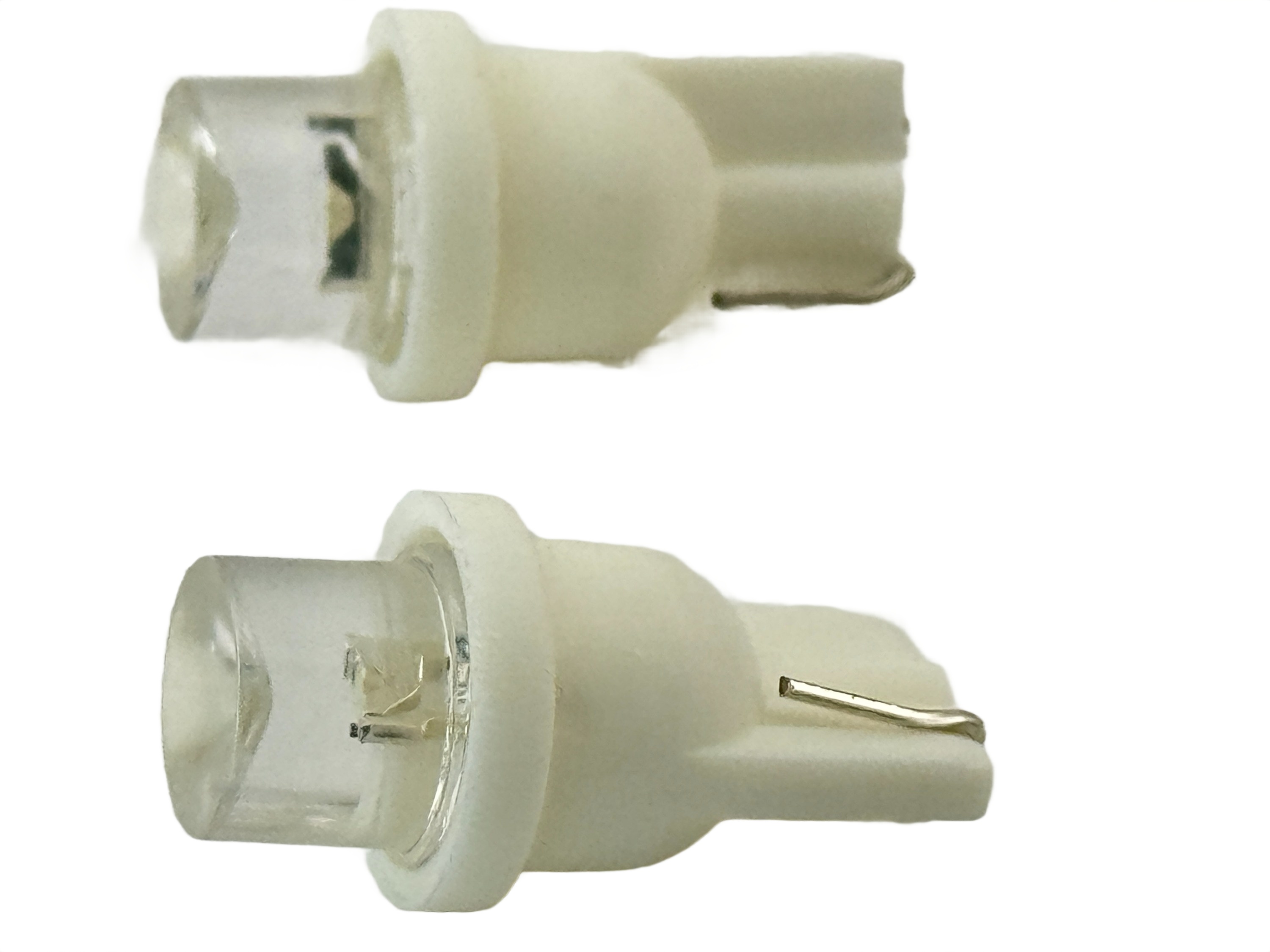 Rebaydo 2pcs T10 Wedge Concave LED 12V T3 1/4