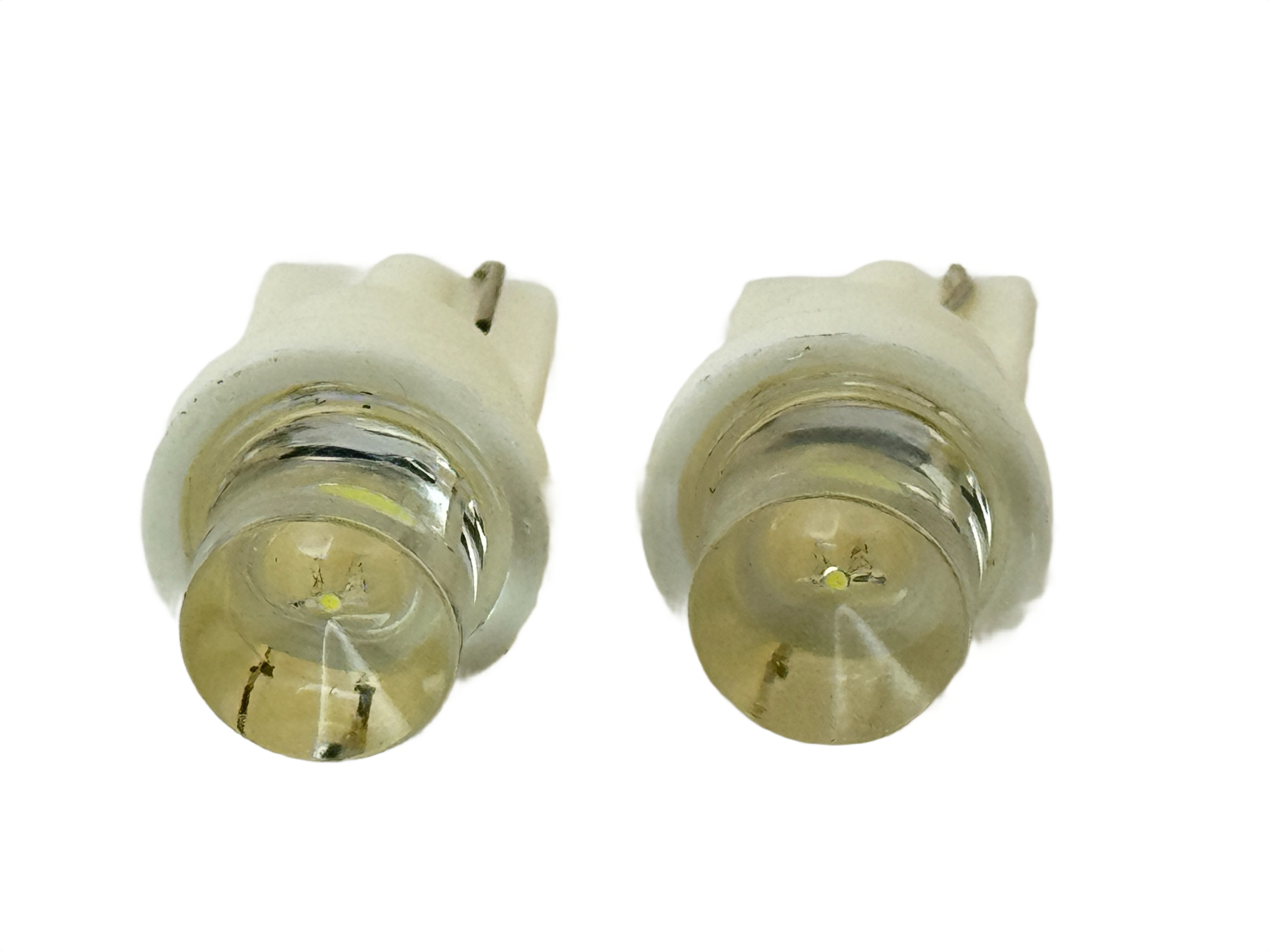 Rebaydo 2pcs T10 Wedge Concave LED 12V T3 1/4