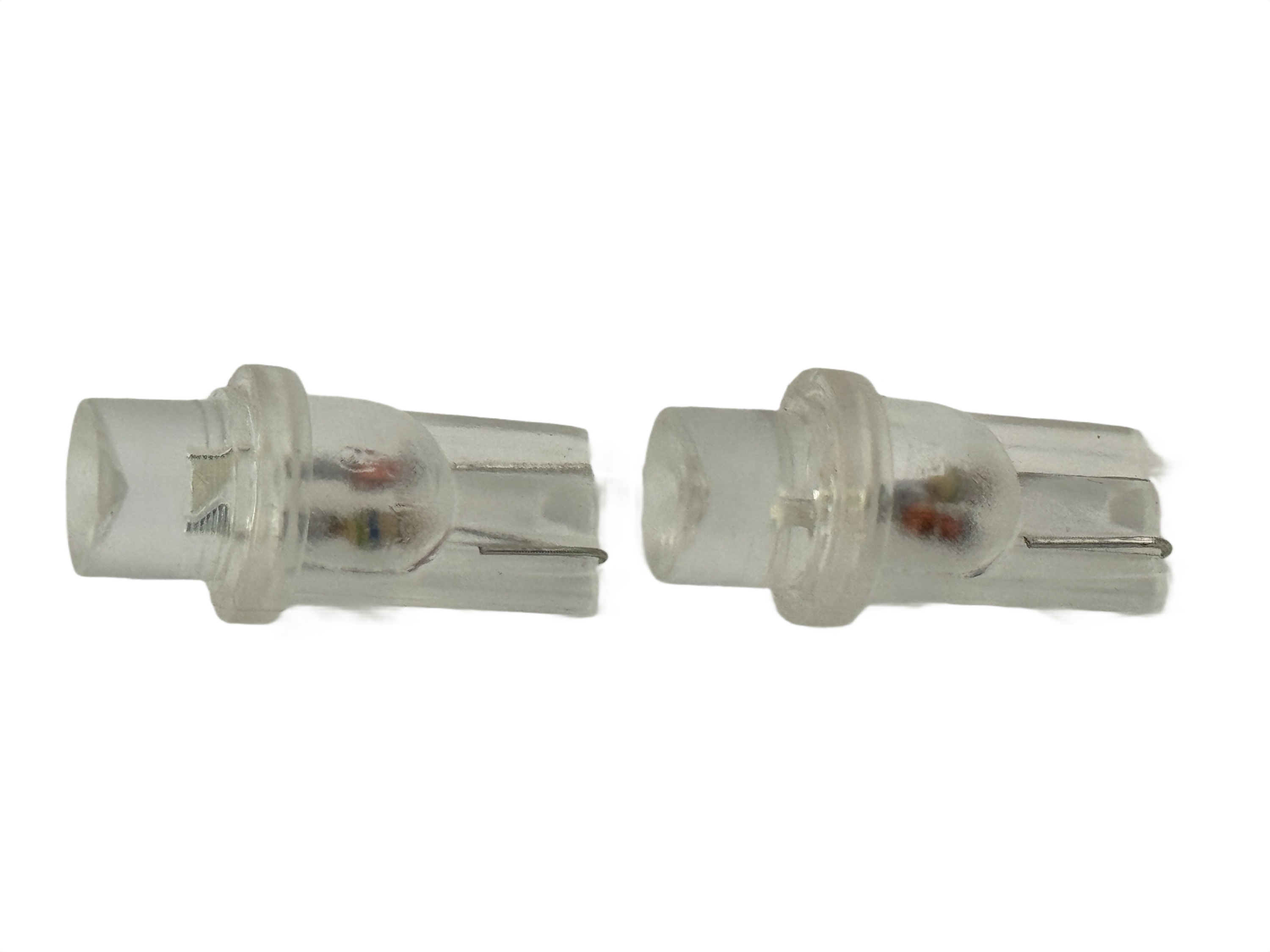 Rebaydo 2pcs 194/T10 Wedge Base Concave LED Bulb 12VDC