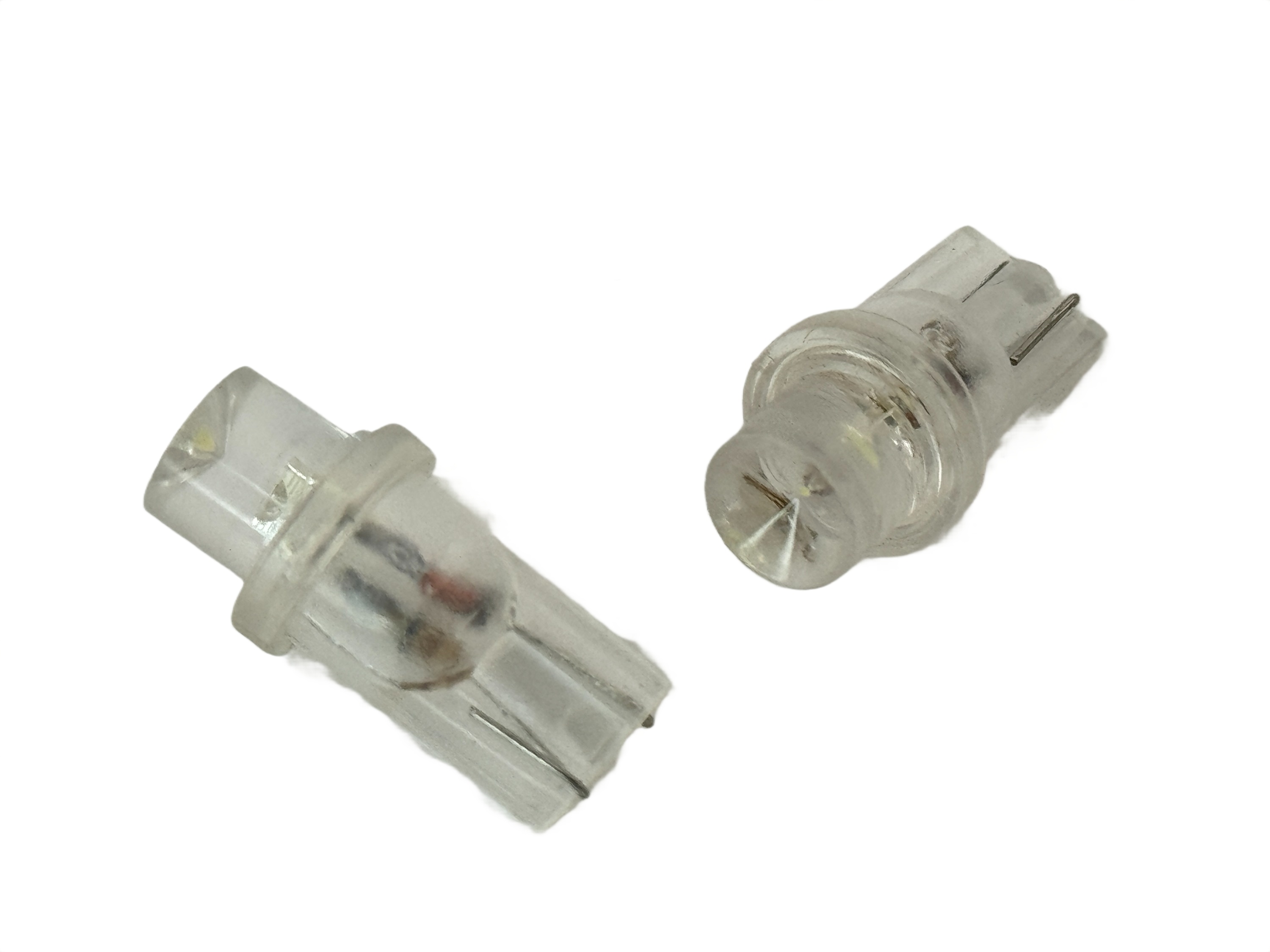 Rebaydo 2pcs 194/T10 Wedge Base Concave LED Bulb 12VDC