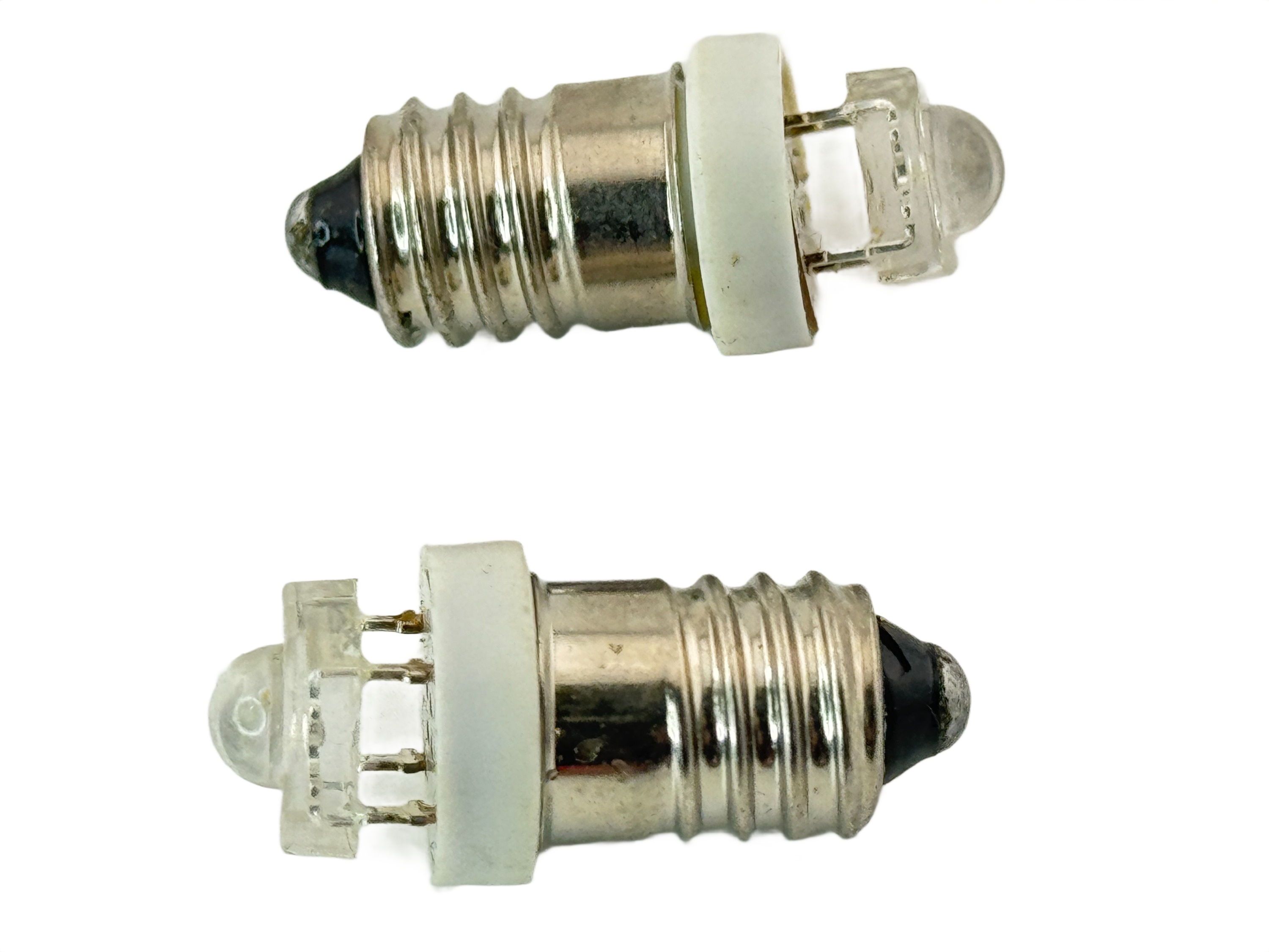 Rebaydo 2pcs E10 Screw Led Bulb Super Flux 12V DC G3 1/2