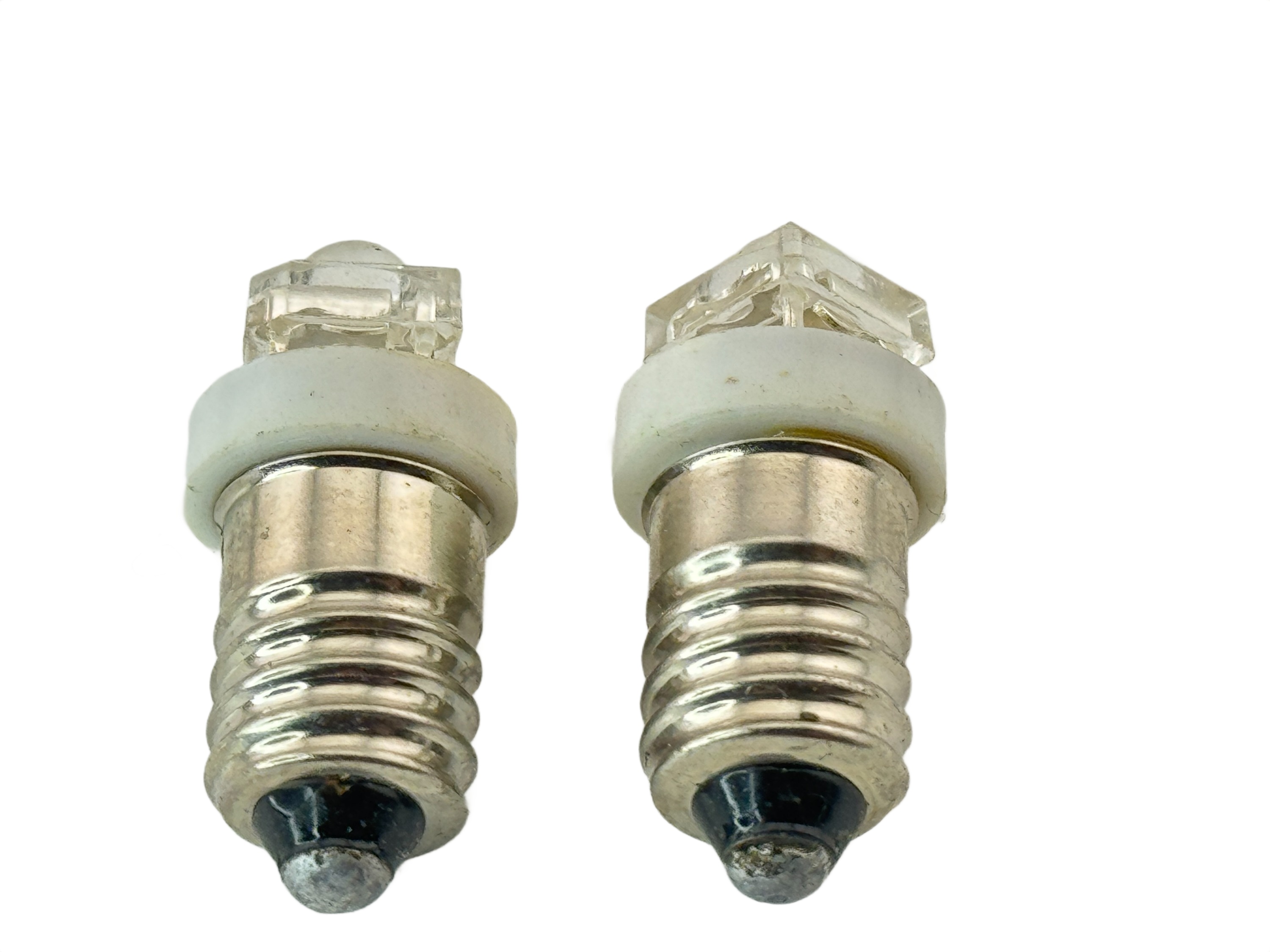 Rebaydo 2pcs E10 Screw Led Bulb Super Flux 12V DC G3 1/2