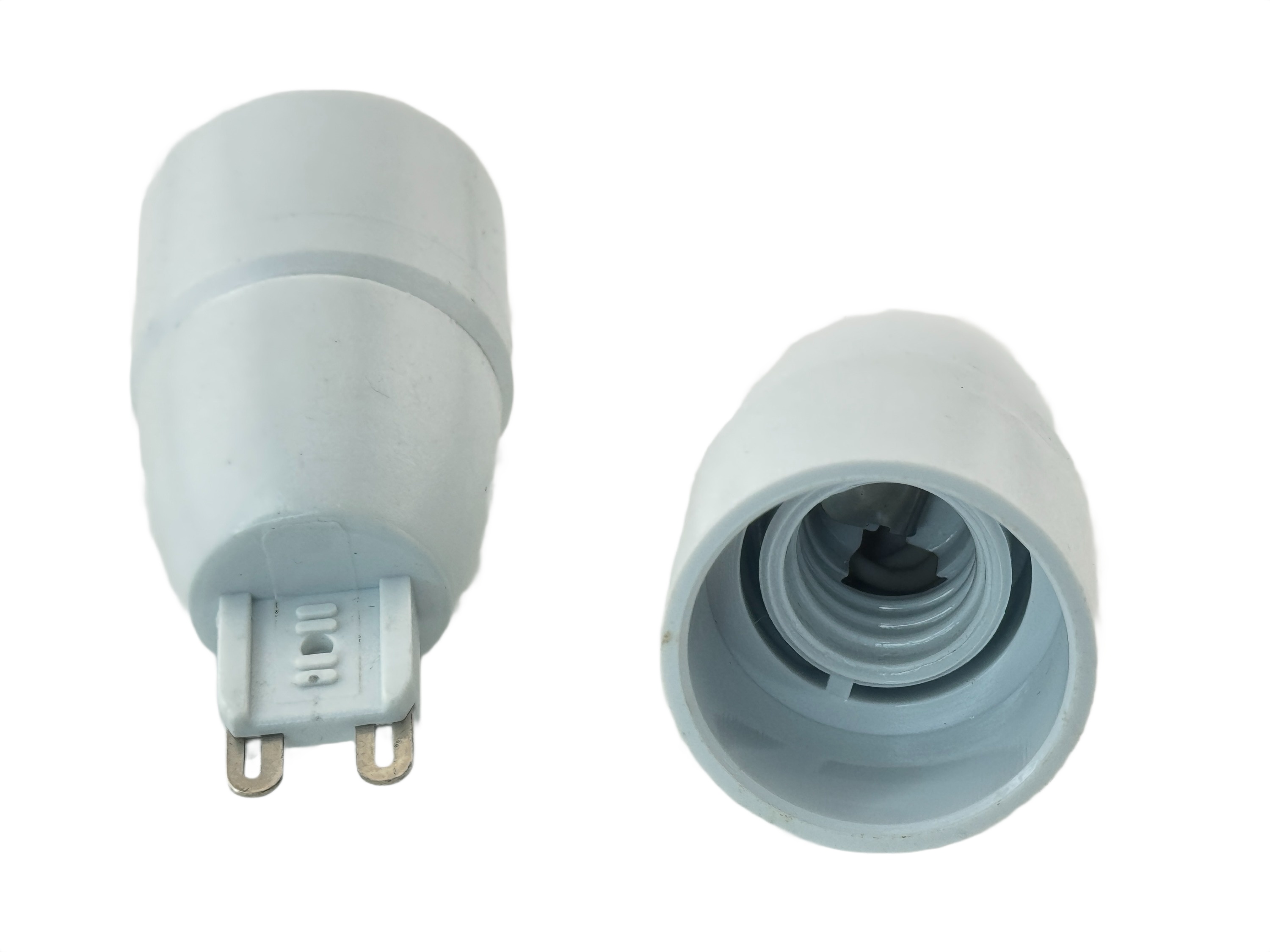 Rebaydo 2pcs G9 Male to E14 Female Converter Adapter