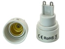 Rebaydo 2pcs G9 Male to E14 Female Low Profile