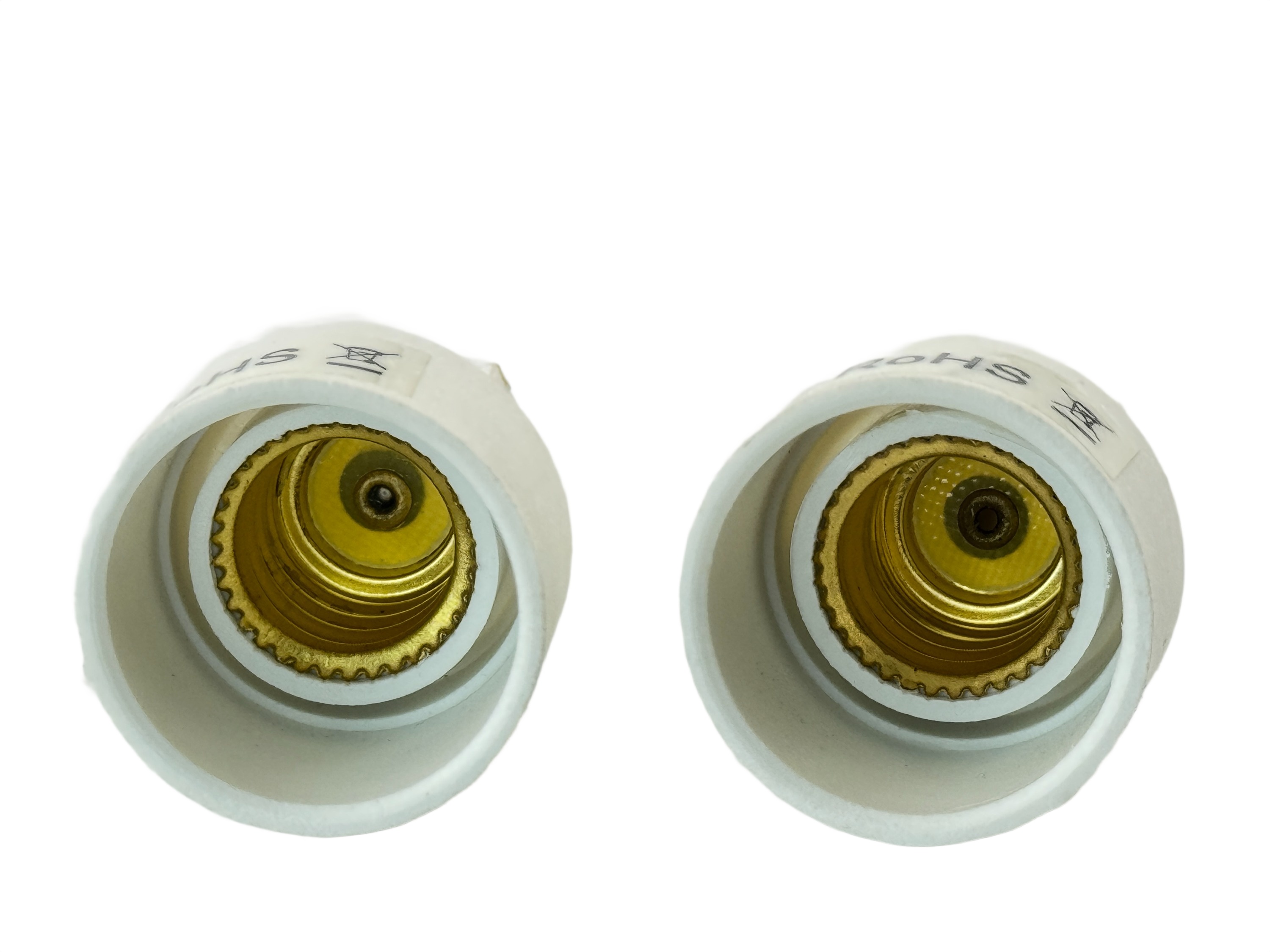 Rebaydo 2pcs G9 Male to E14 Female Low Profile