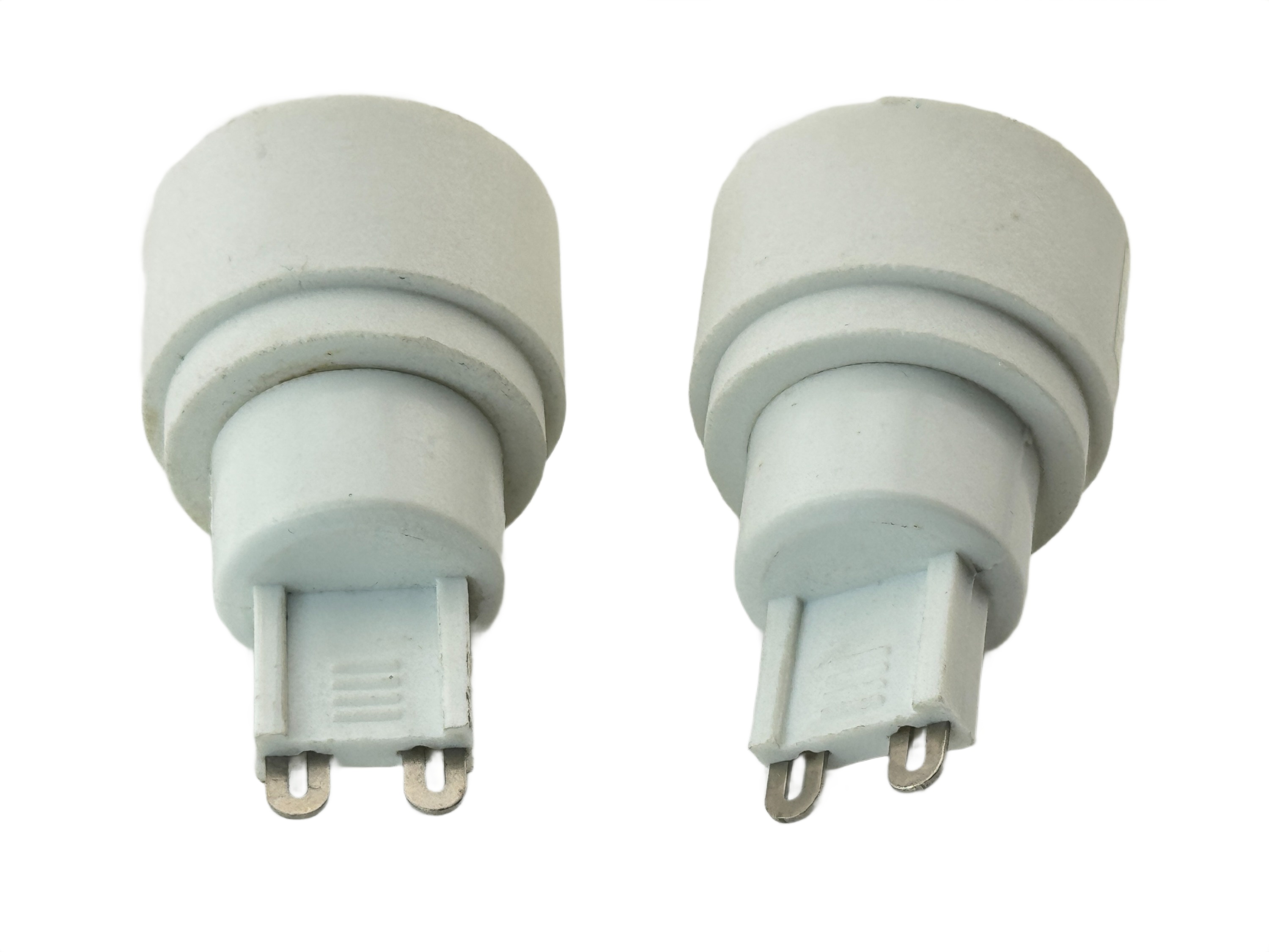 Rebaydo 2pcs G9 Male to E14 Female Low Profile