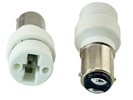 Rebaydo 2pcs BA15D Male To G9 Female Converter
