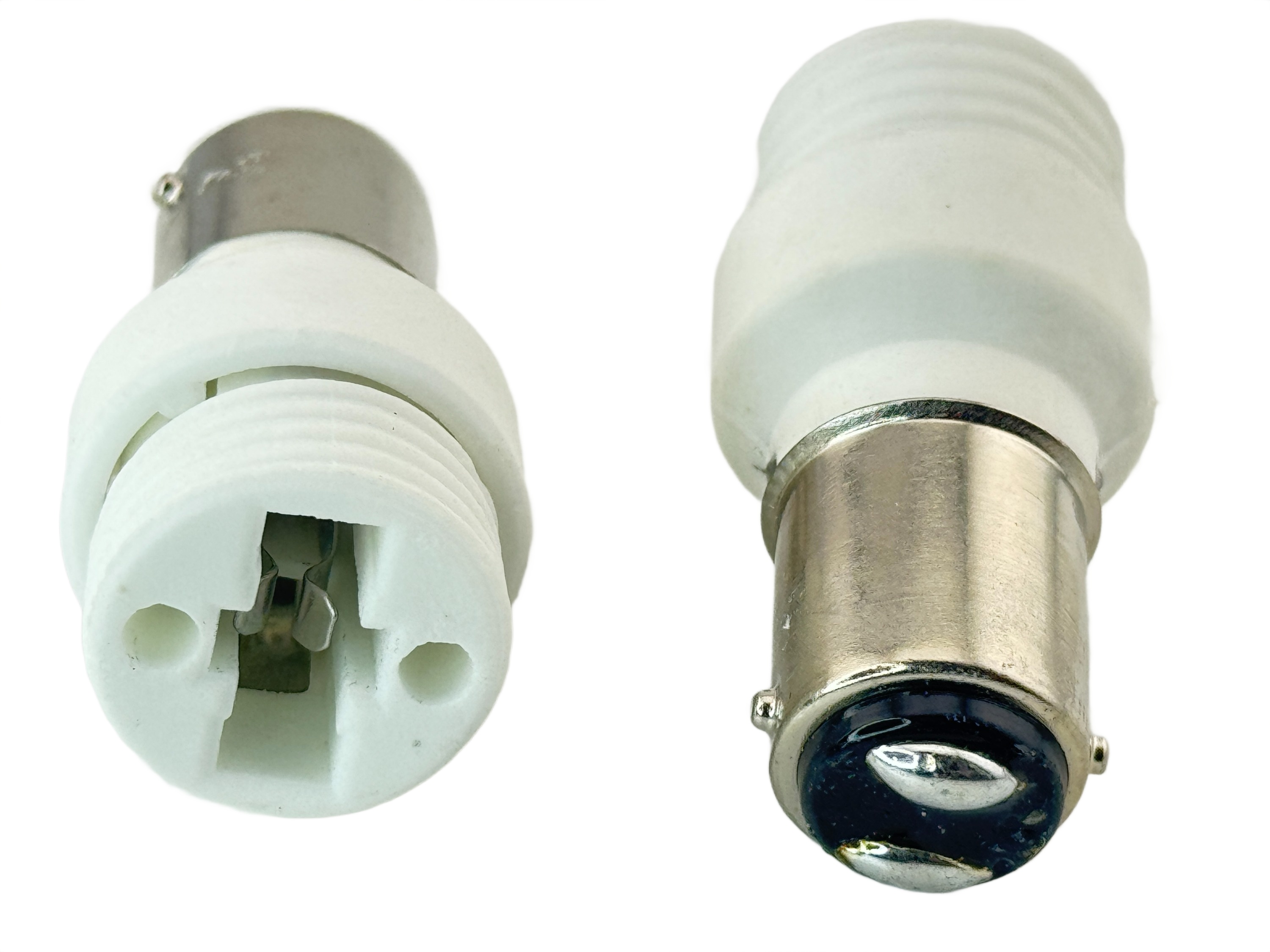 Rebaydo 2pcs BA15D Male To G9 Female Converter