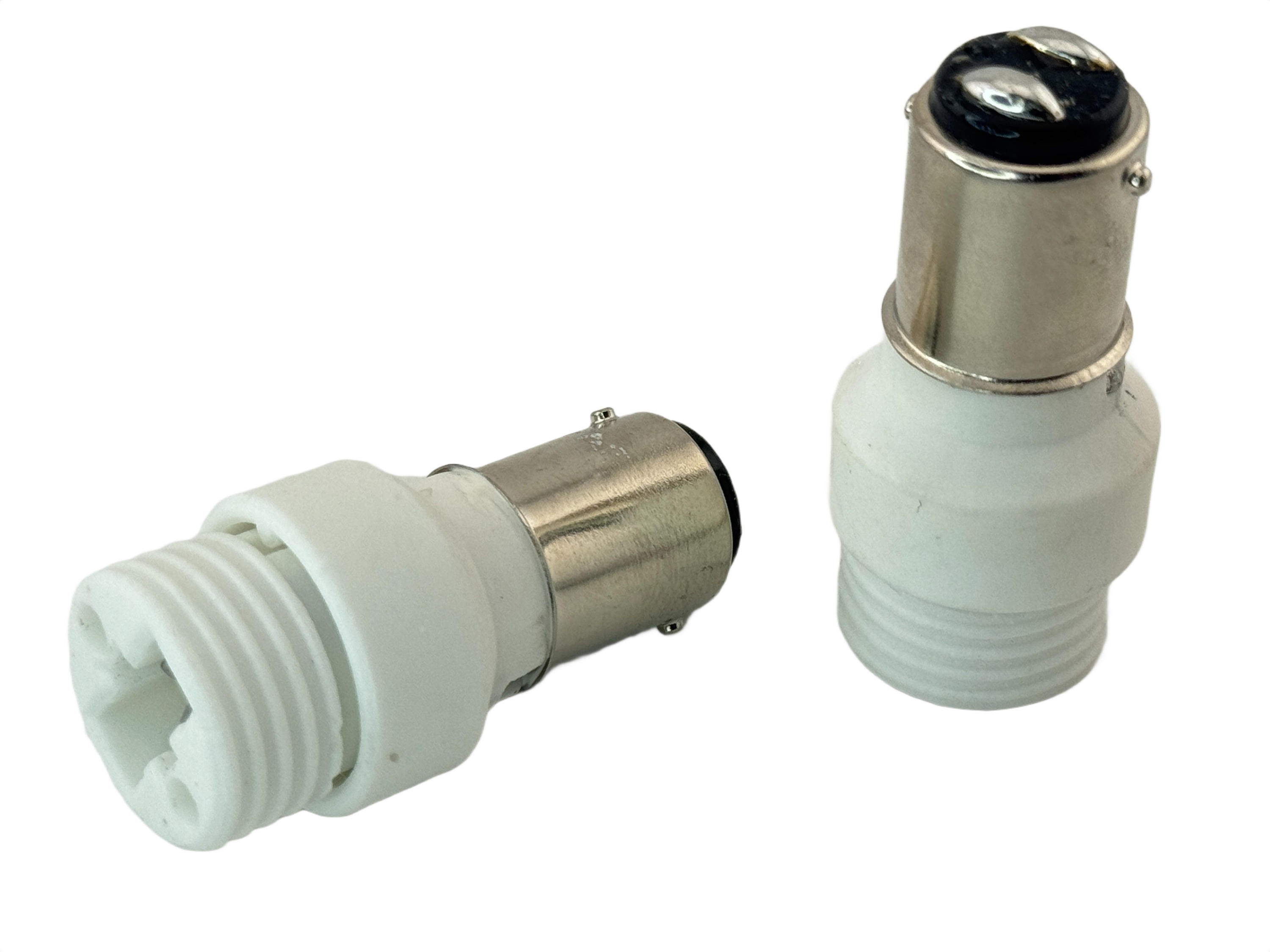 Rebaydo 2pcs BA15D Male To G9 Female Converter