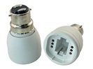 Rebaydo 2pcs B22 Male To G23 2 Pin Female Socket Converter