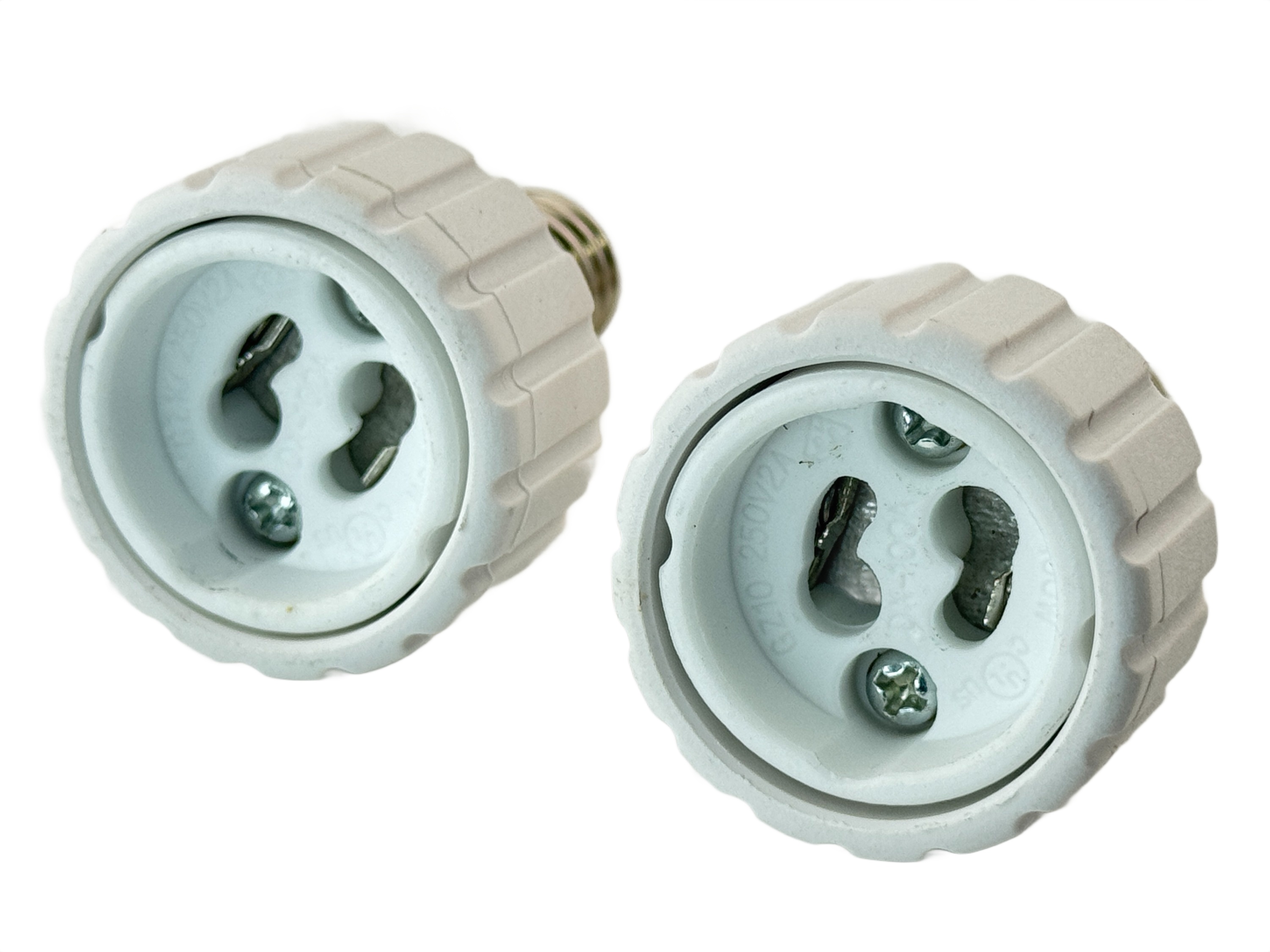 Rebaydo 2pcs E14 to GZ10 Socket Converter