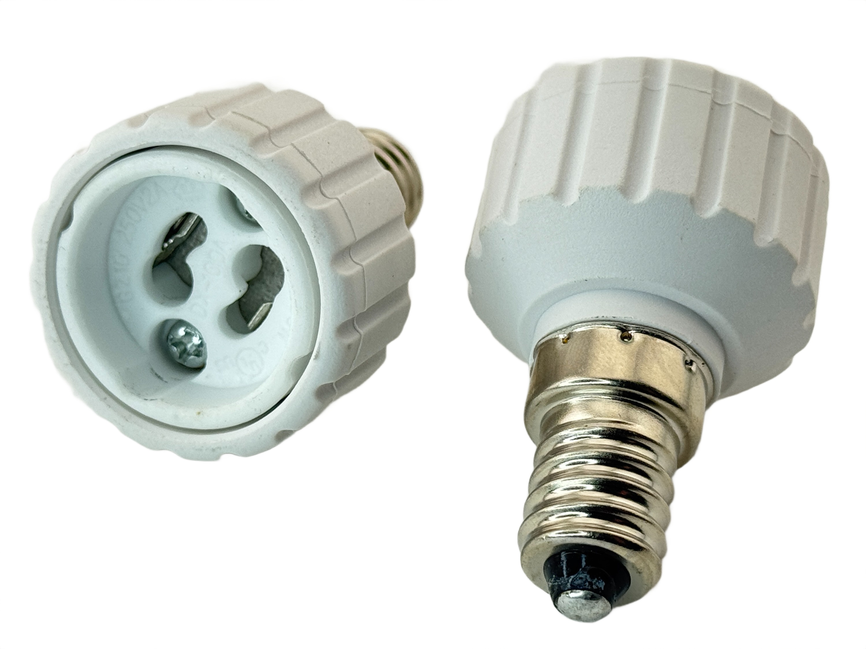 Rebaydo 2pcs E14 to GZ10 Socket Converter