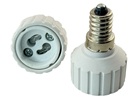 Rebaydo 2pcs E14 to GZ10 Socket Converter