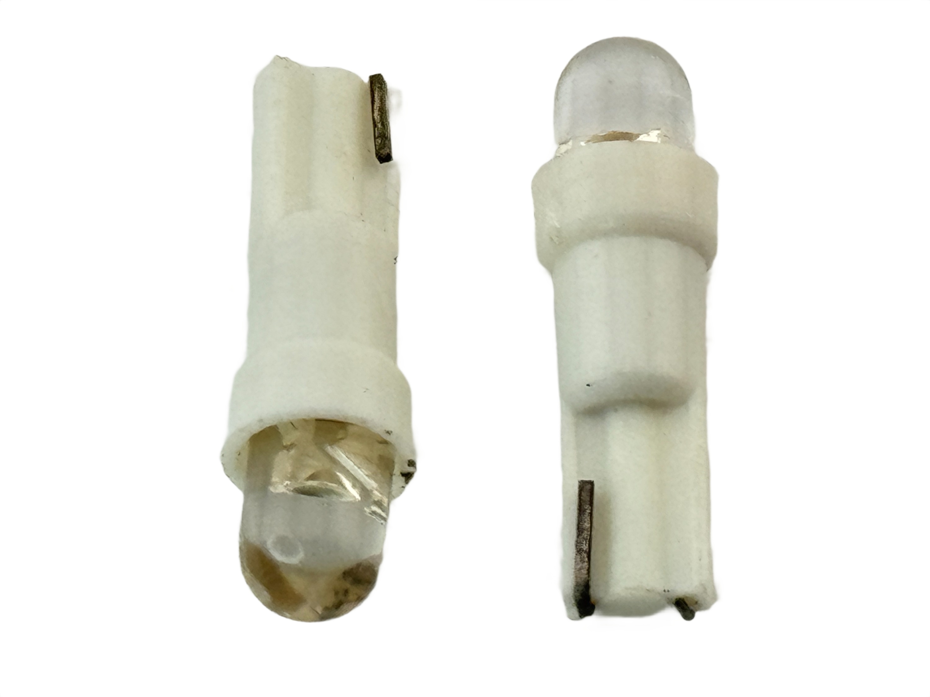 74 LED Bulb Wedge Base T5 Short Round LED 12 Volt DC product 43264