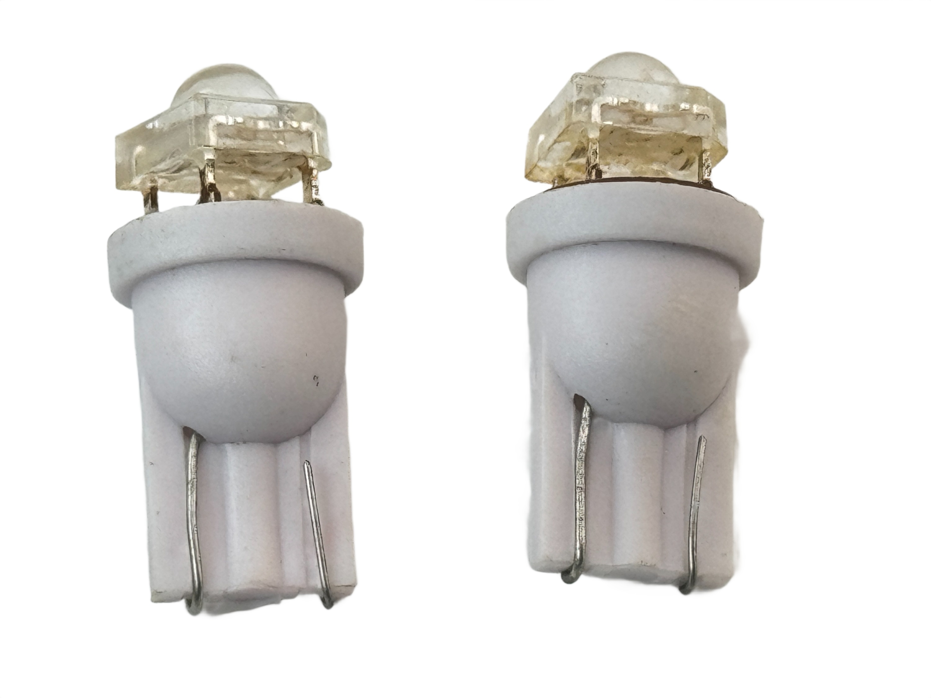 Rebaydo 2pcs Super Flux 1 LED T10 Wedge Light 12 Volt DC Dimmable